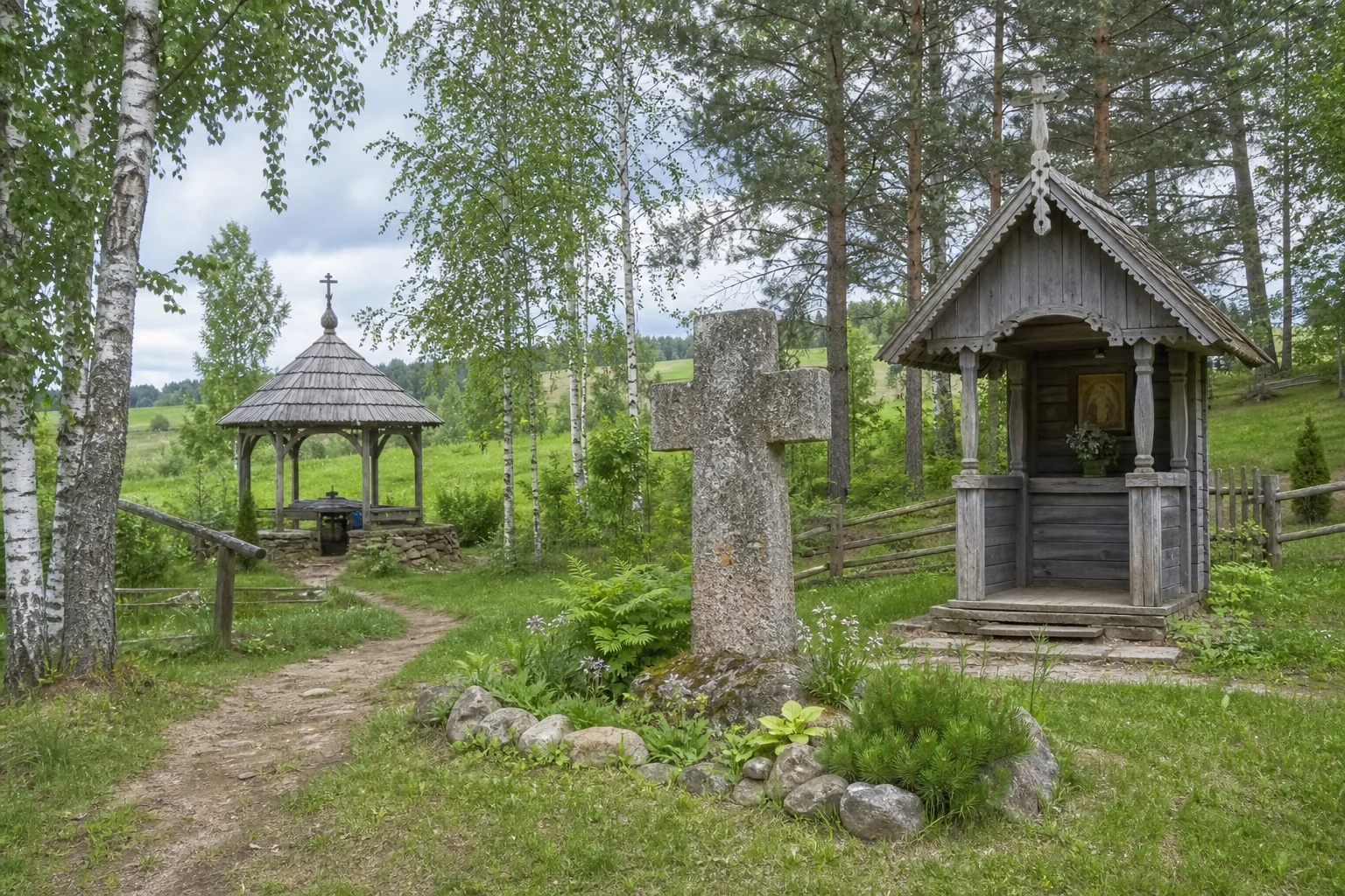 Каменные кресты | Кожары