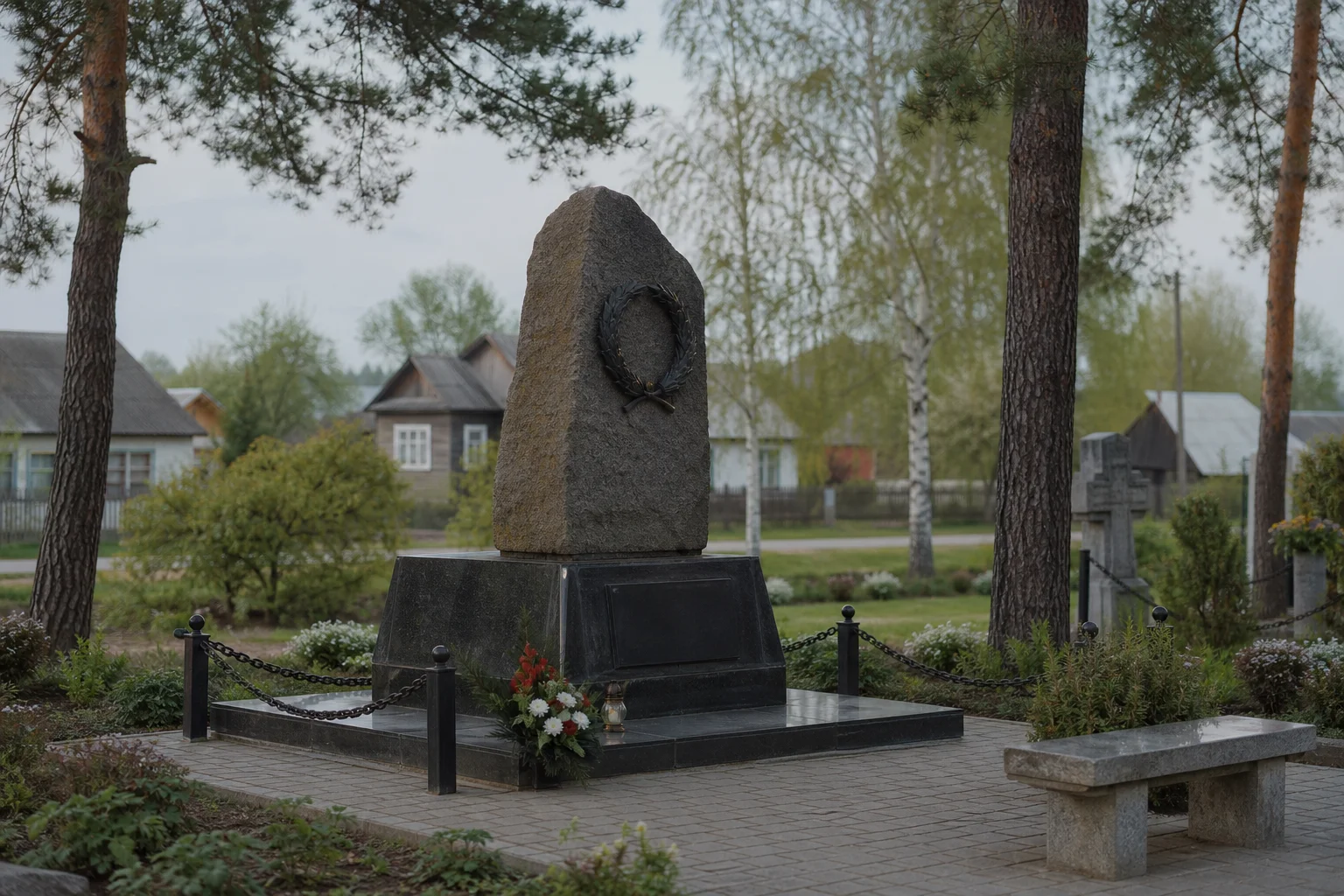 Карабаны, памятник солдатам 1-й мировой войны