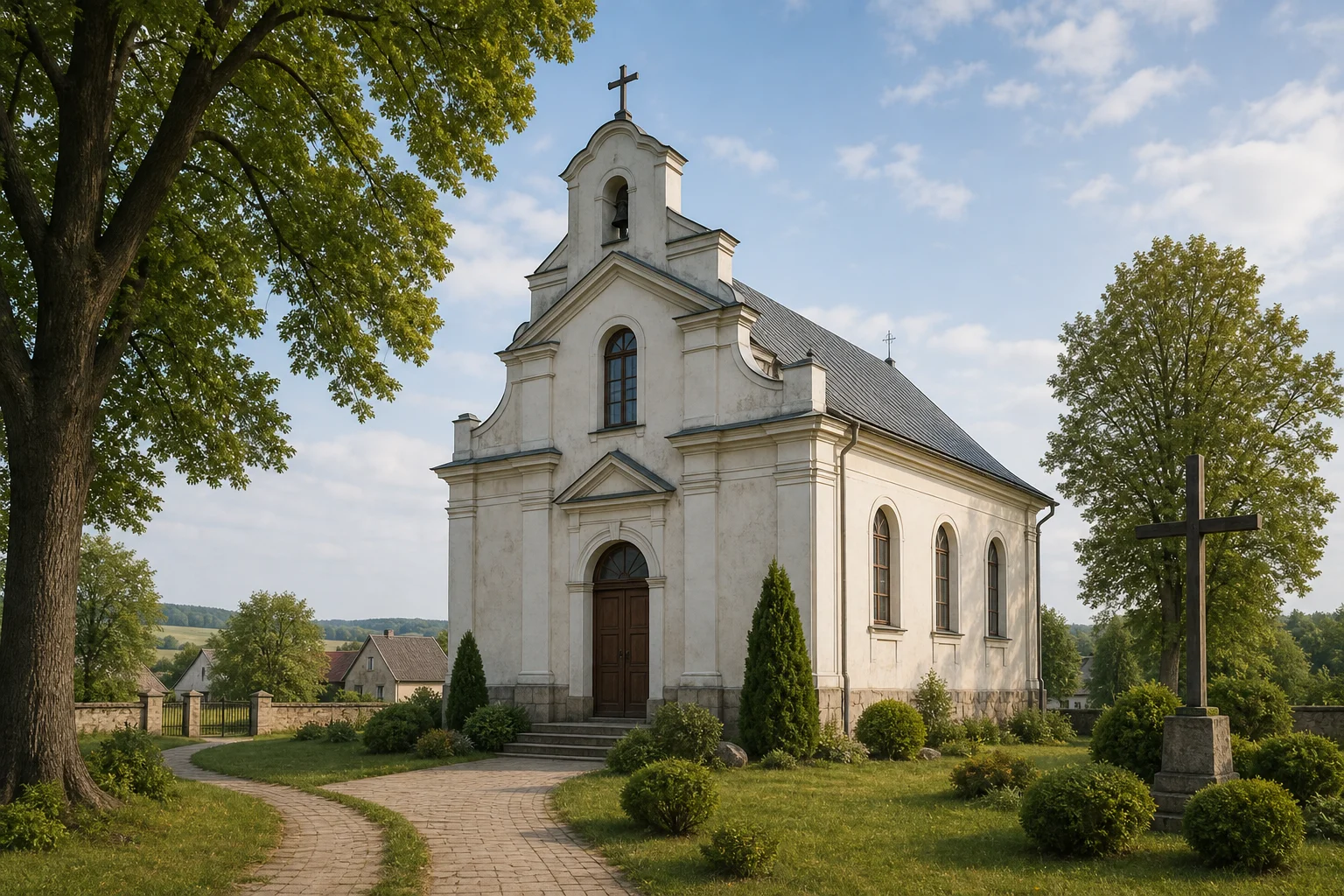 Католическая часовня в Бердовке