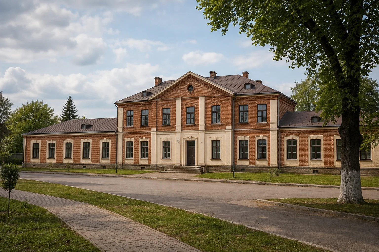 Казармы КОП в Клецке