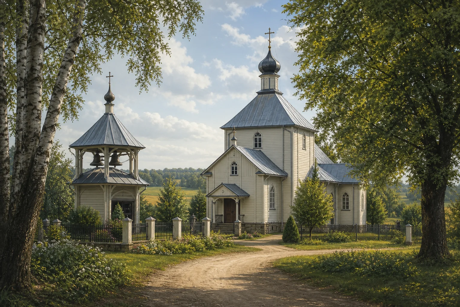 Киевичи. Спасо-Вознесенская церковь