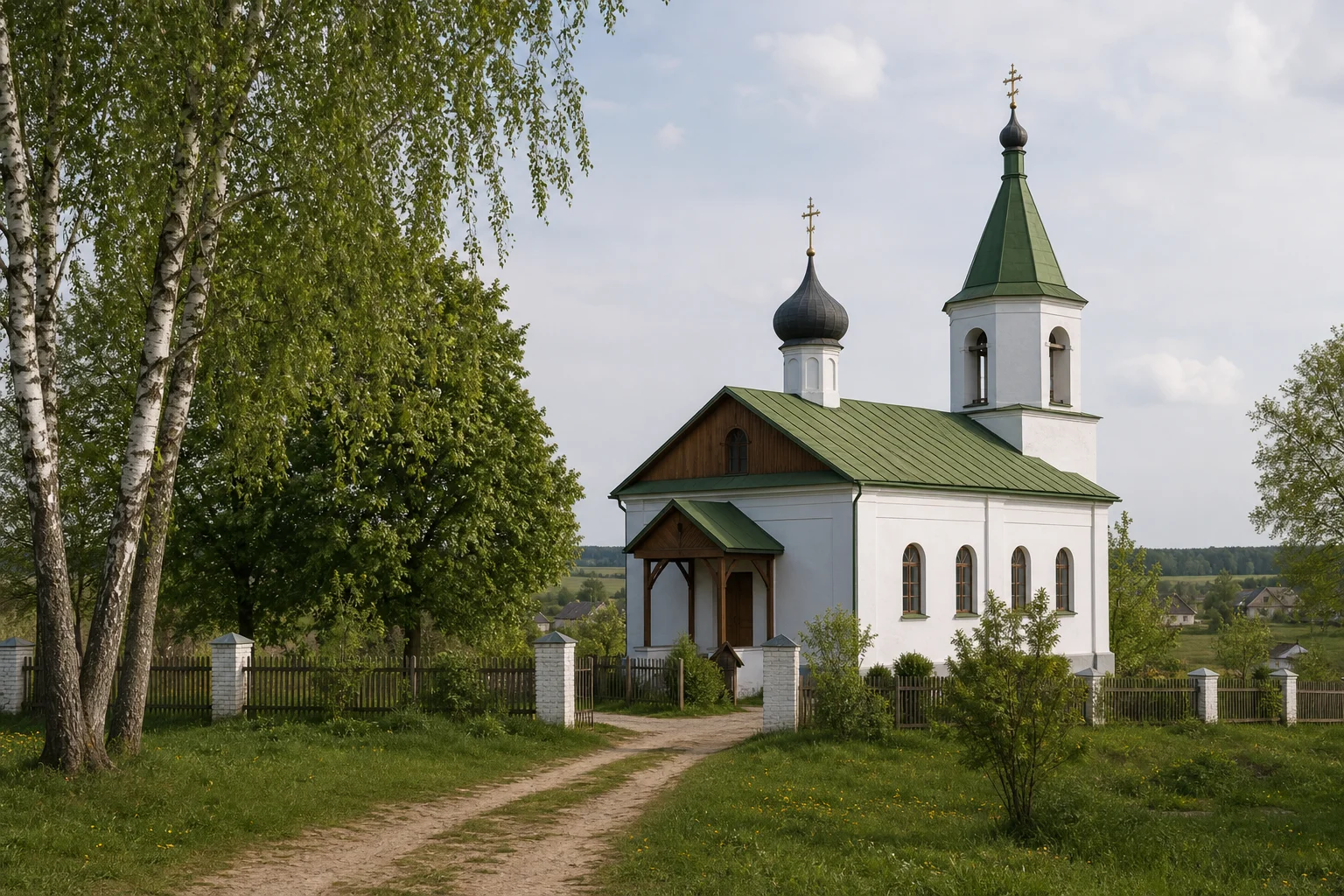 Кищицы. Покровская церковь
