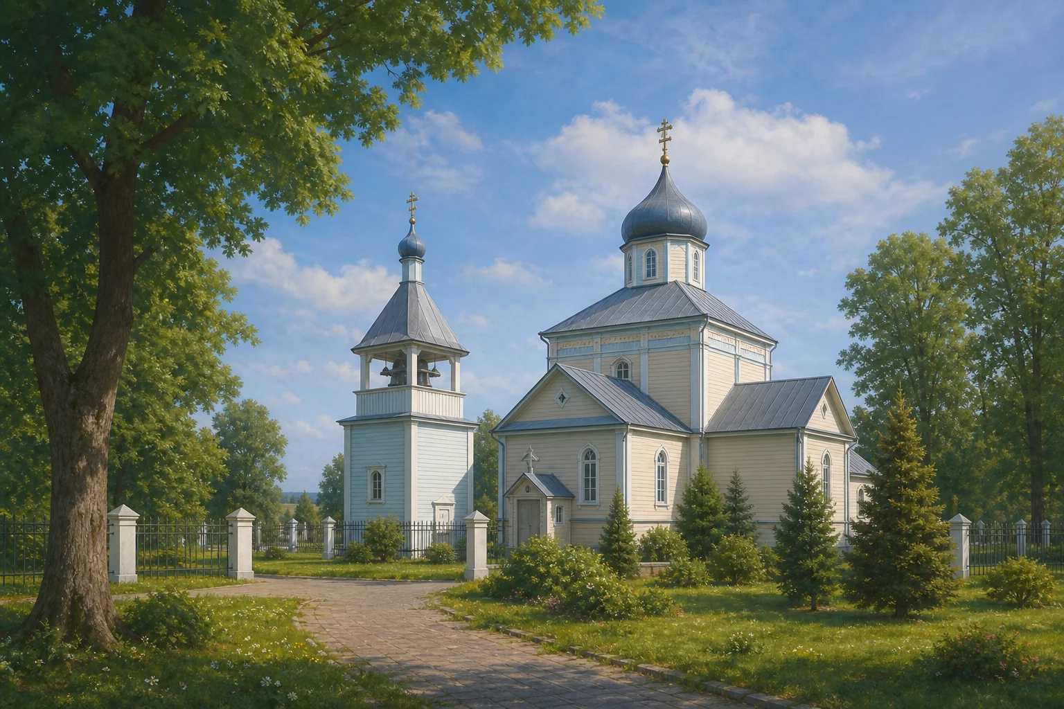 Клецк, монастырь: церковь Воскресенская