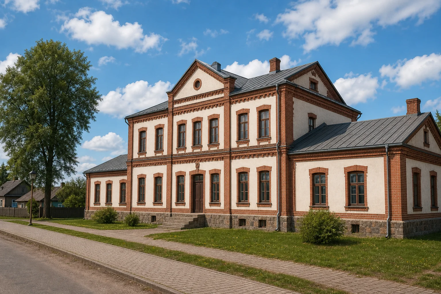 Клецк, пограничная часть: казарма центральная