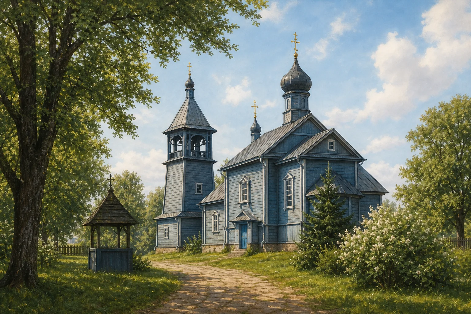 Кобрин, церковь св. Николая (дерев.)