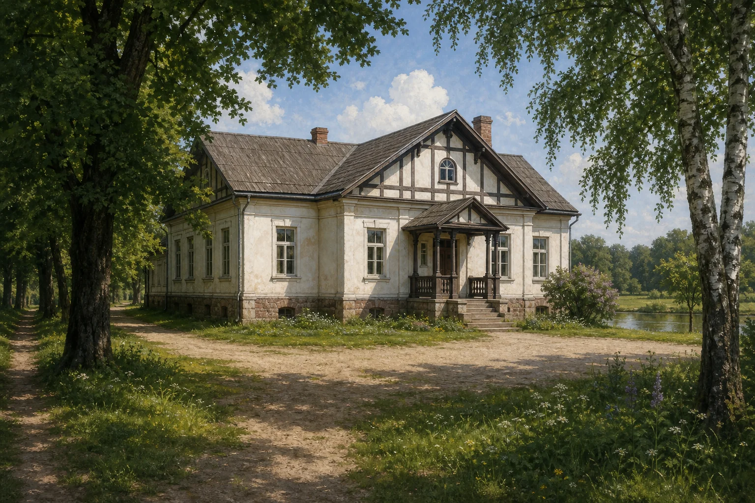 Койтово, усадьба Репиных "Здравнево"