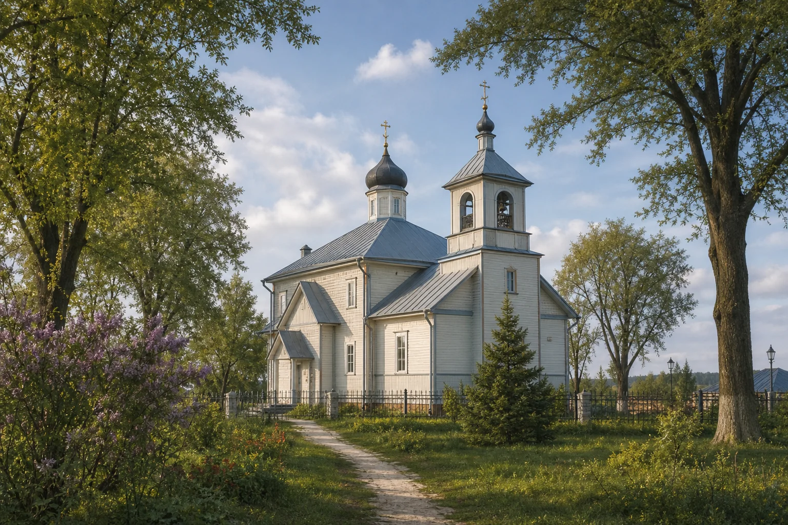 Комарин. Вознесенская церковь