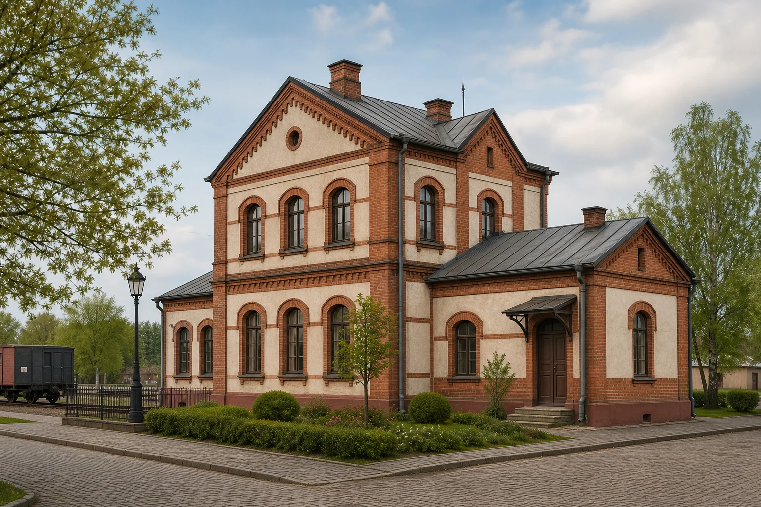 Комплекс зданий железнодорожной больницы: вспомогательный корпус
