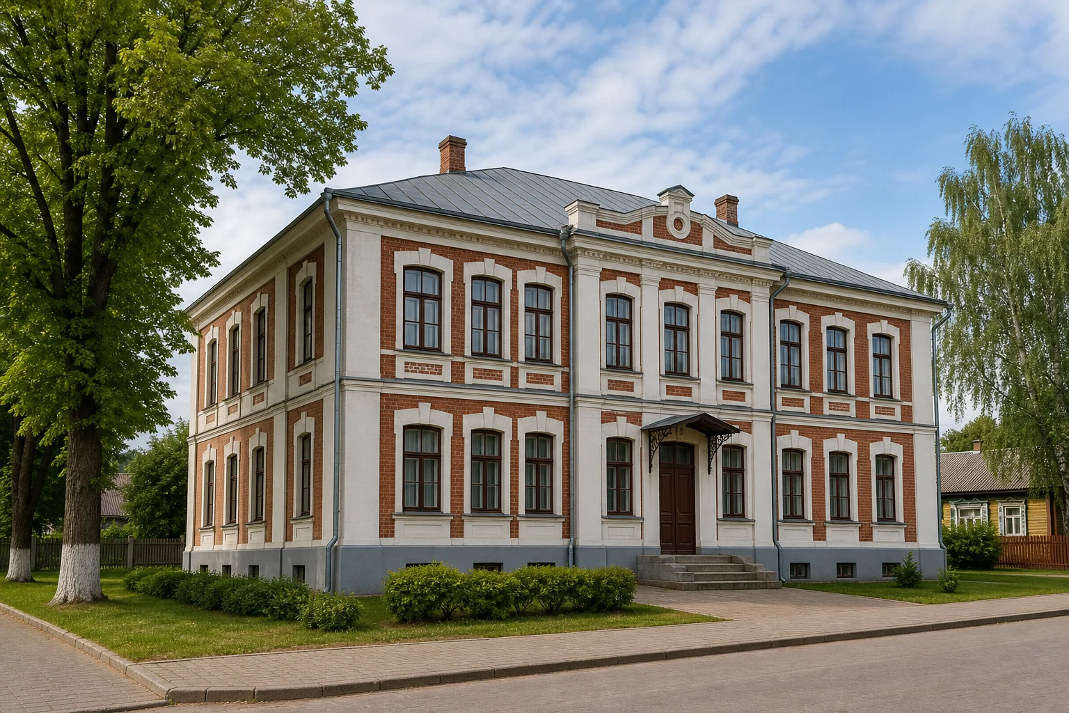 Комплекс бывшей земледельческой школы: административное здание