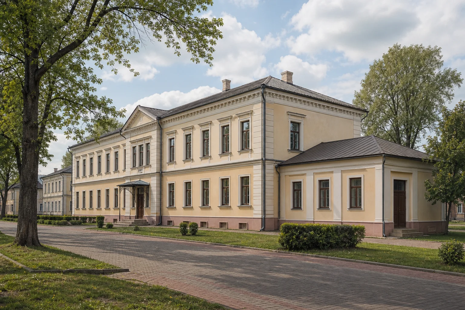 Комплекс сельскохозяйственной академии: правый флигель