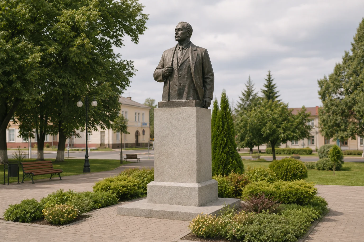 Копыль. Памятник Тишке Гартному