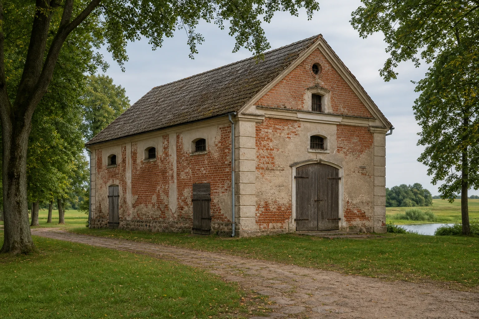 Кореличи, усадьба: амбар
