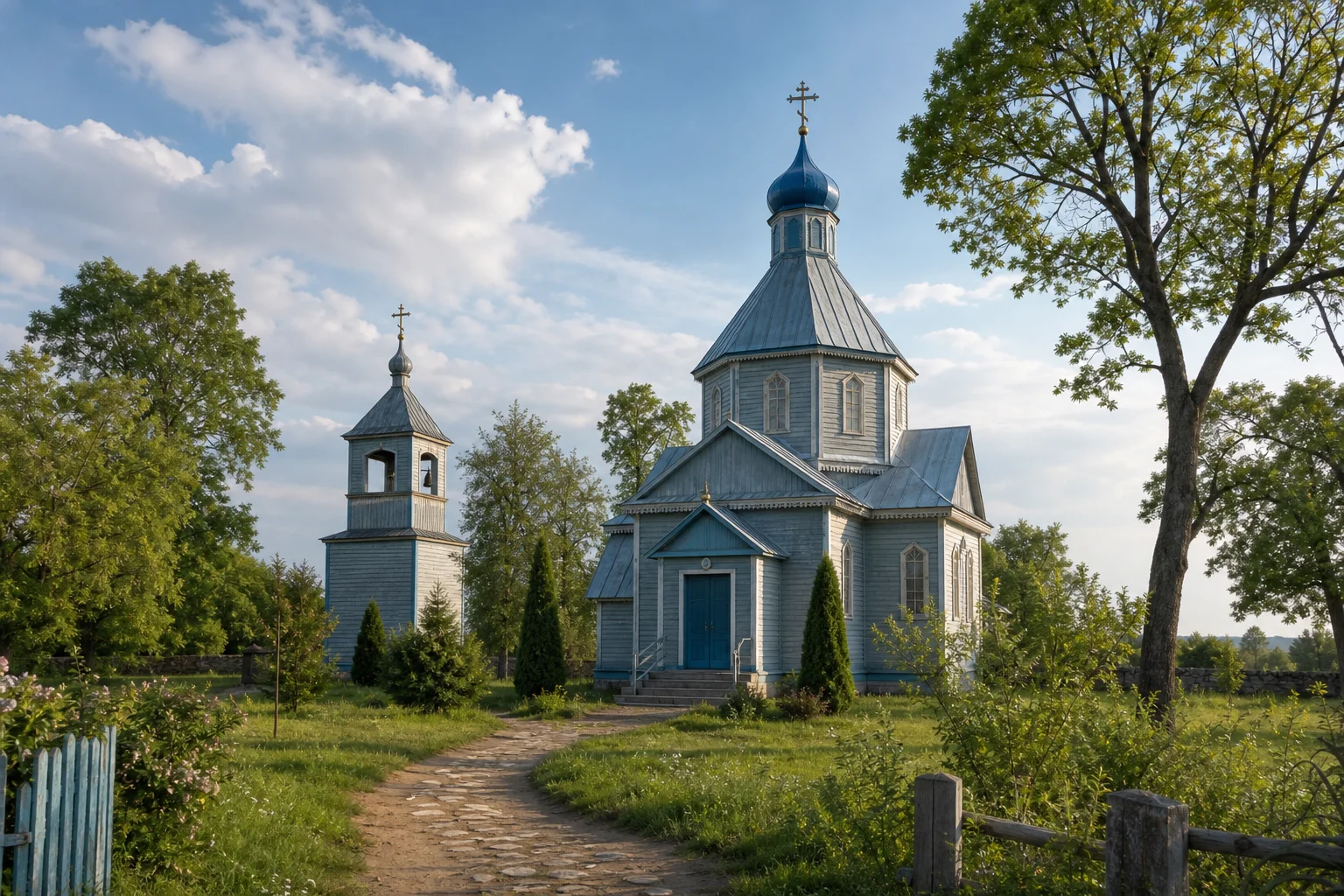 Кошевичи, церковь Успенская (дерев.)