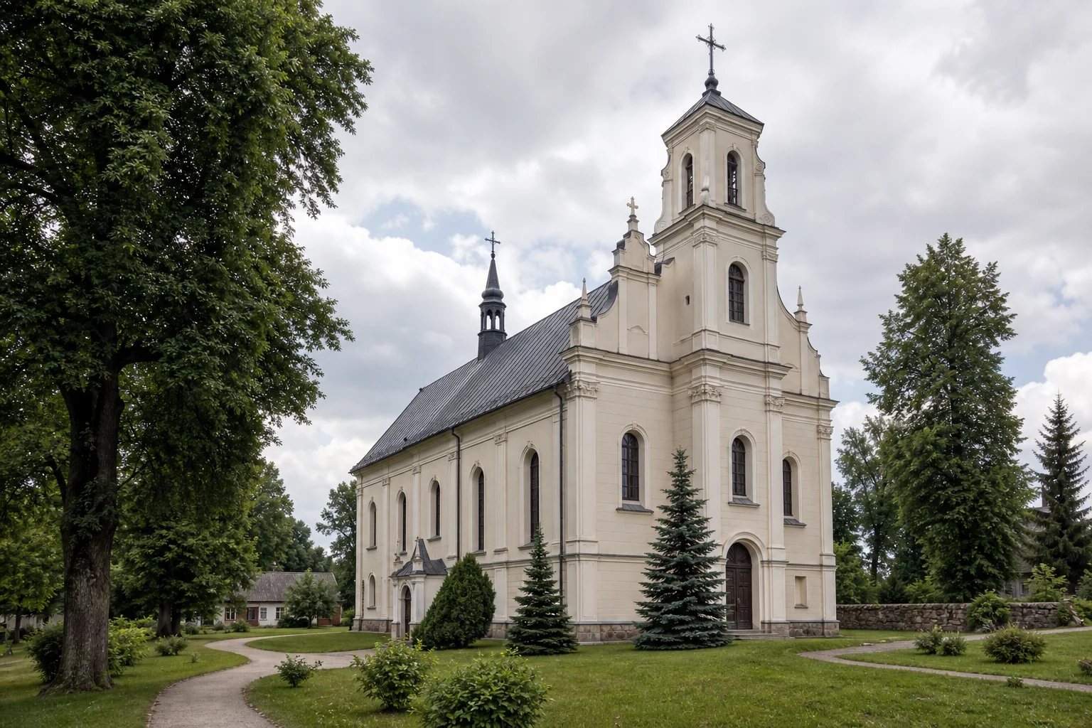 Костел Бернардинцев в деревне Будслав