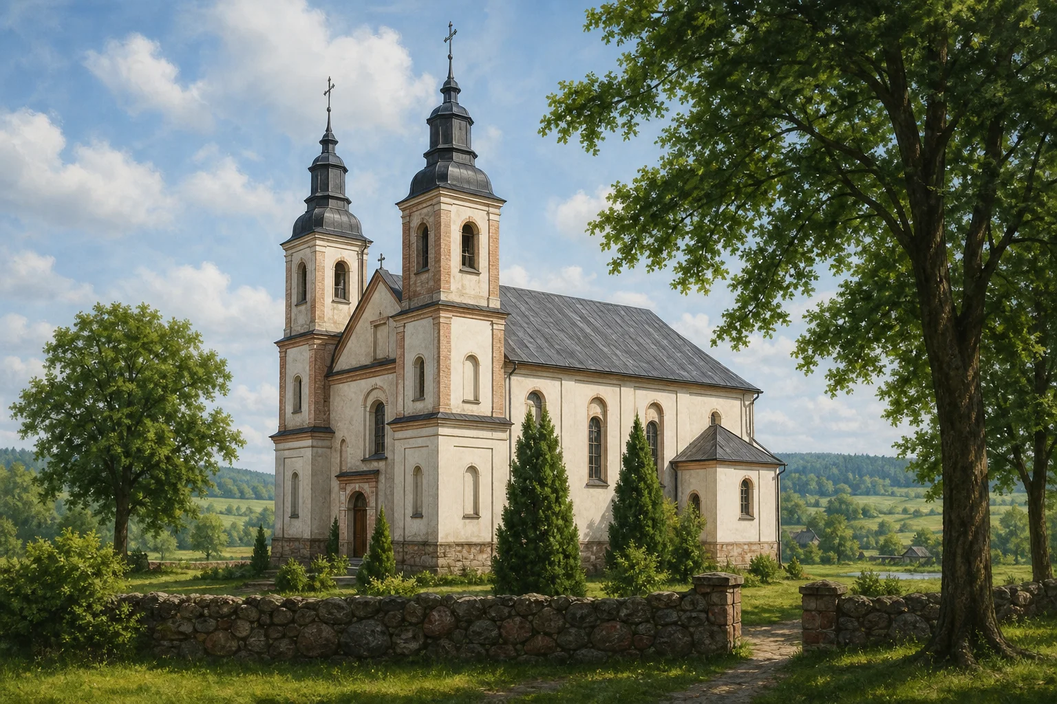 Костел Святого Михаила Архангела (аг. Лужки)