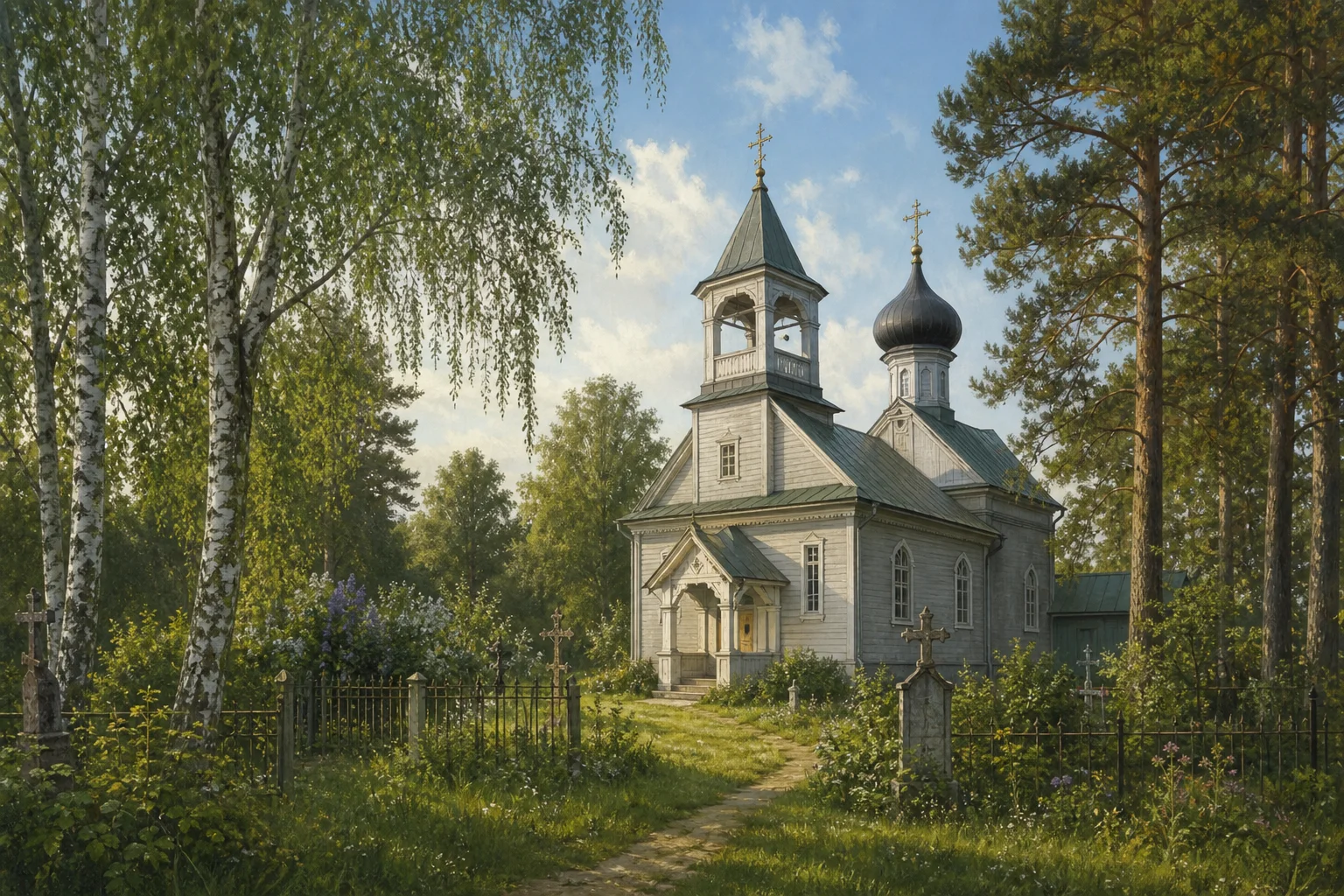 Костыки, церковь св. Сорока мучеников Севастийских (дерев.)