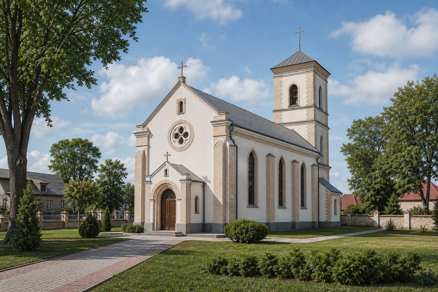 Костёл Божьей Матери Царицы Мира и Святого Флориана