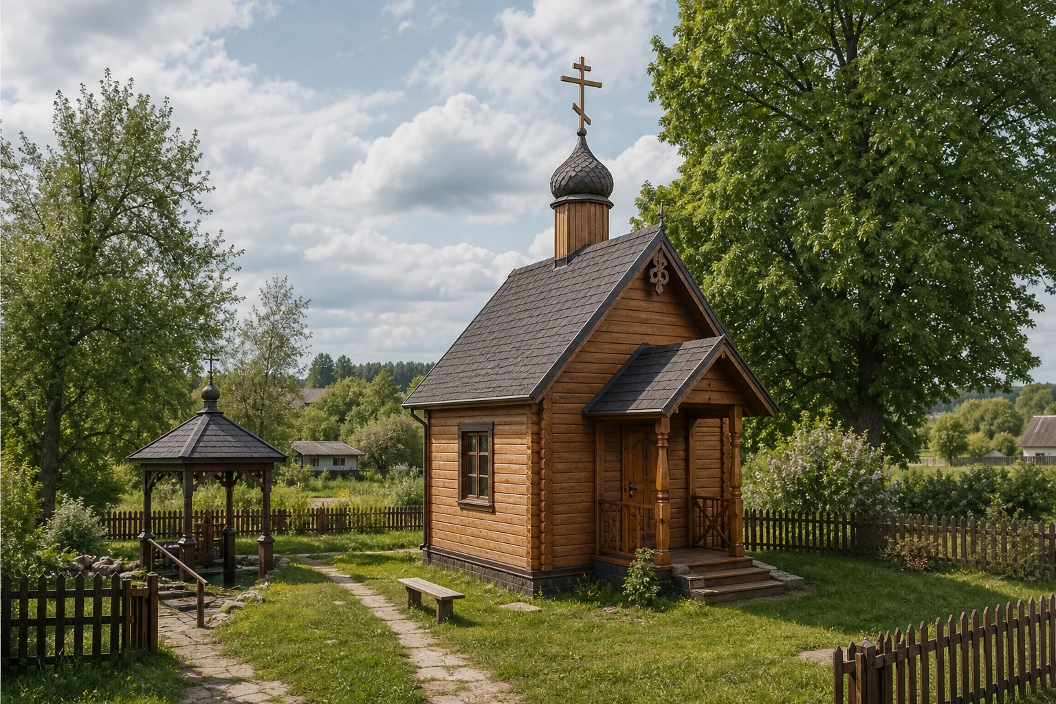 Кожан-Городок, часовня правосл. св. Симеона Столпника (дерев.)