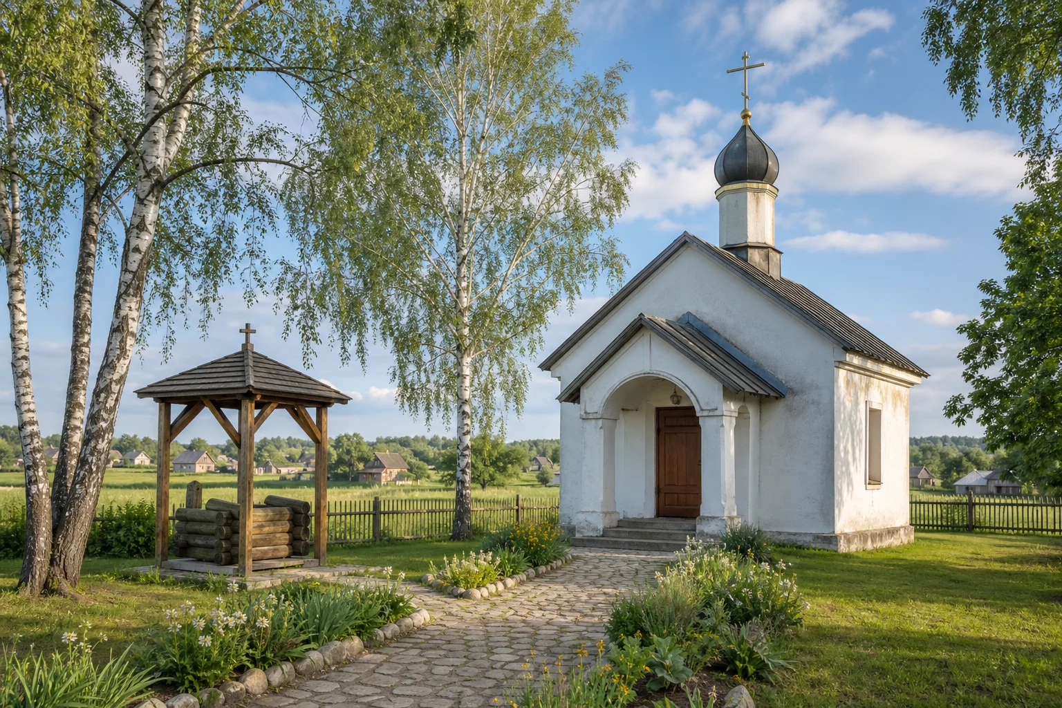 Кожево, часовня придорожная