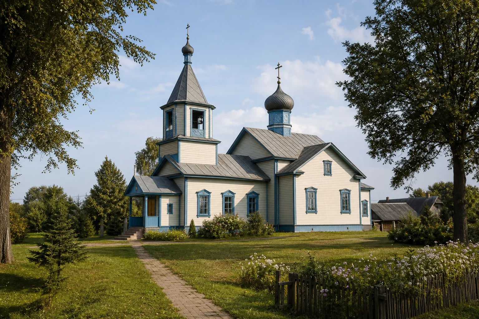 Козище, церковь Троицкая (дерев.)