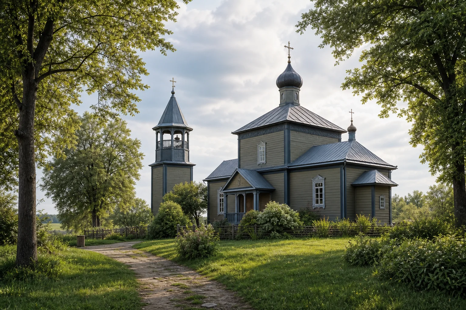 Козловщина, церковь Успенская (дерев.)