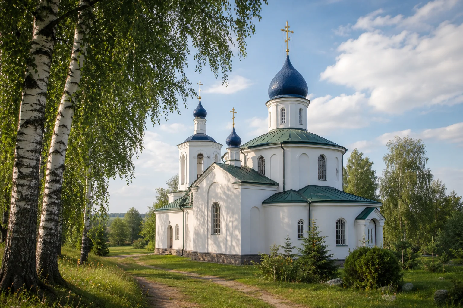 Крестовоздвиженская церковь в Березе