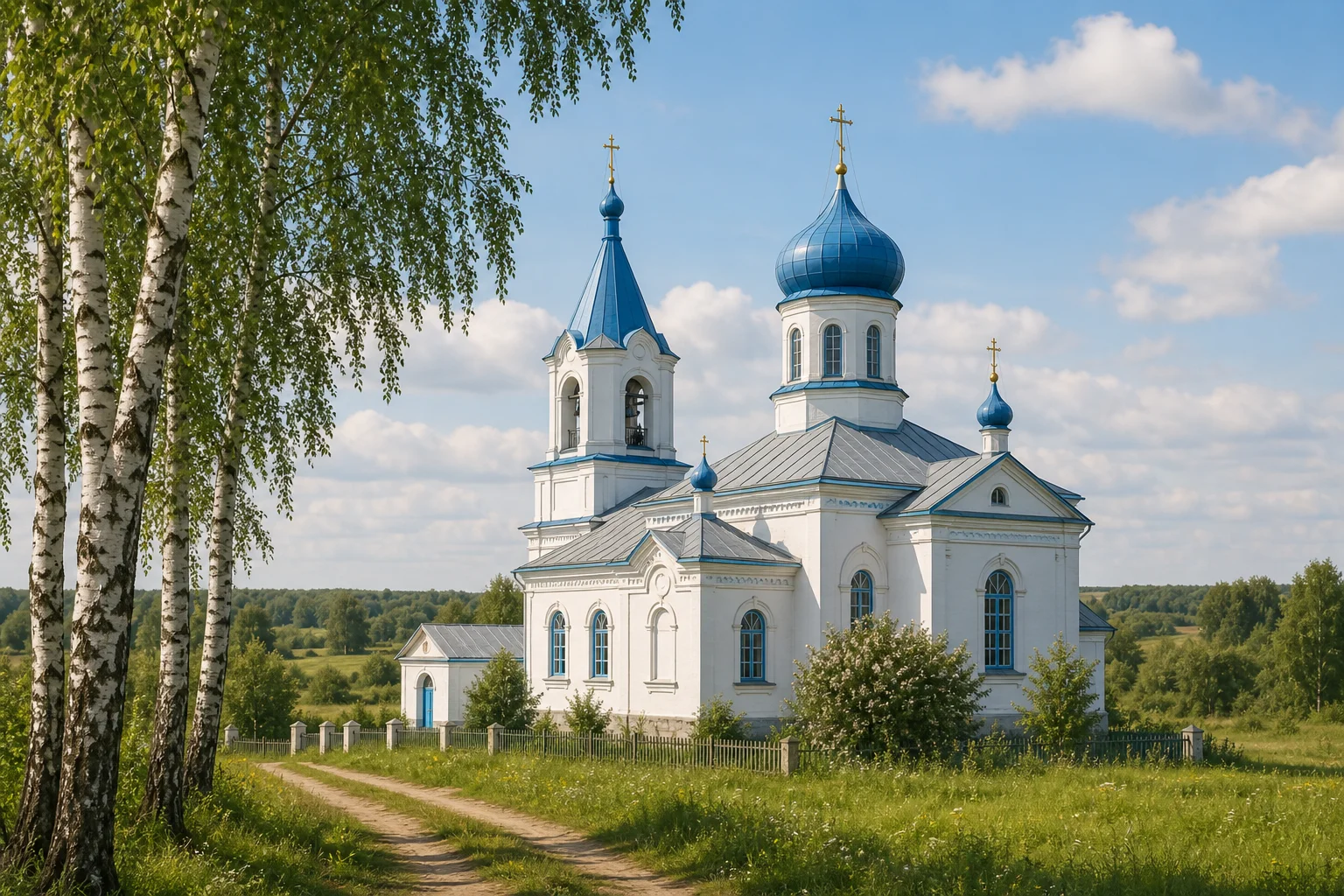 Крестовоздвиженская церковь в Костюковичах
