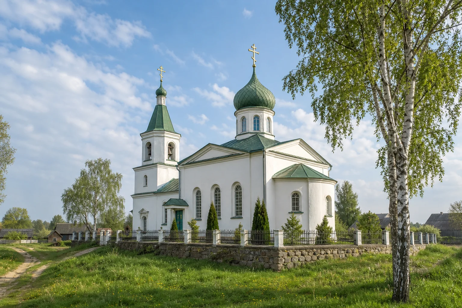 Крестовоздвиженская церковь в Ляховичах