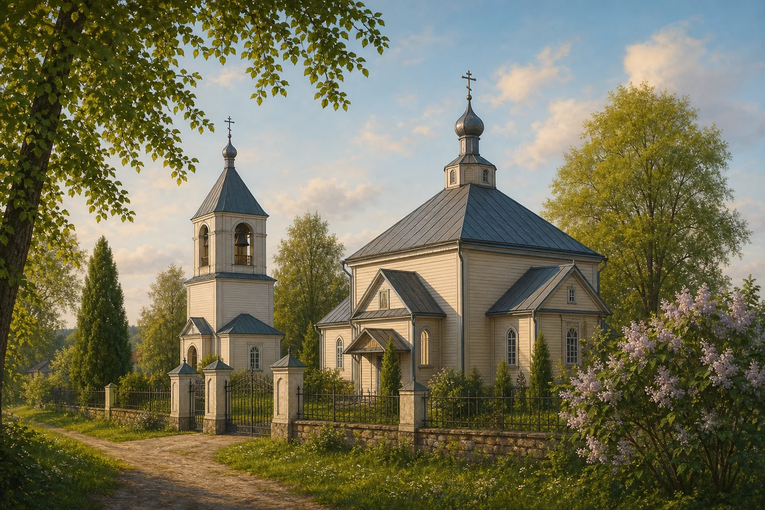 Крестовоздвиженская церковь в Свислочи