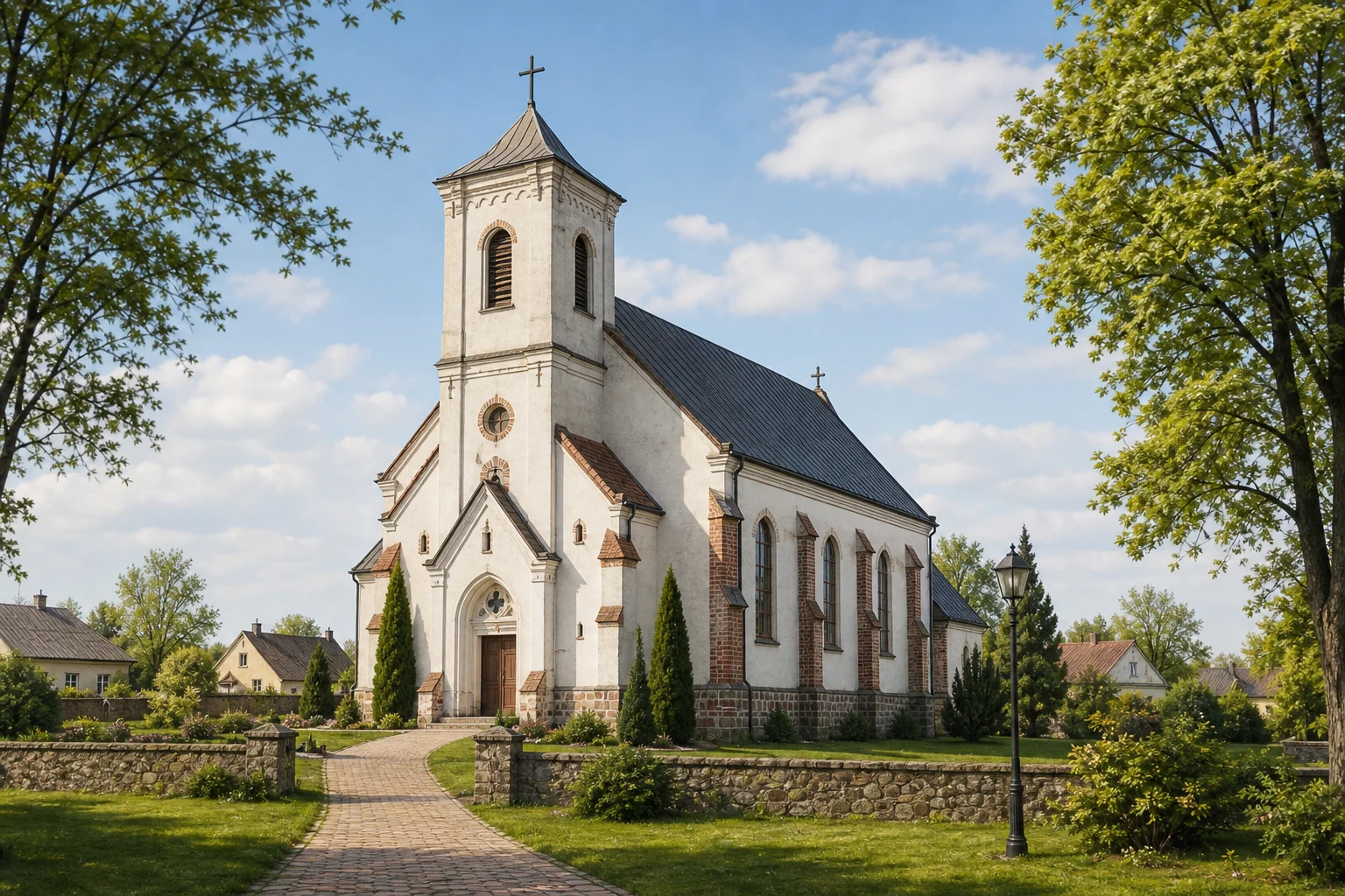 Крестовоздвиженский костел в Быстрице