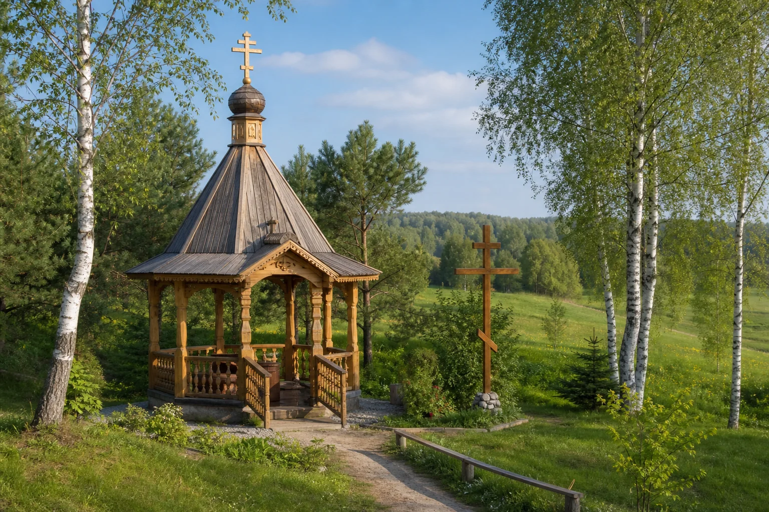 Криница, часовня правосл. св. Александра Невского