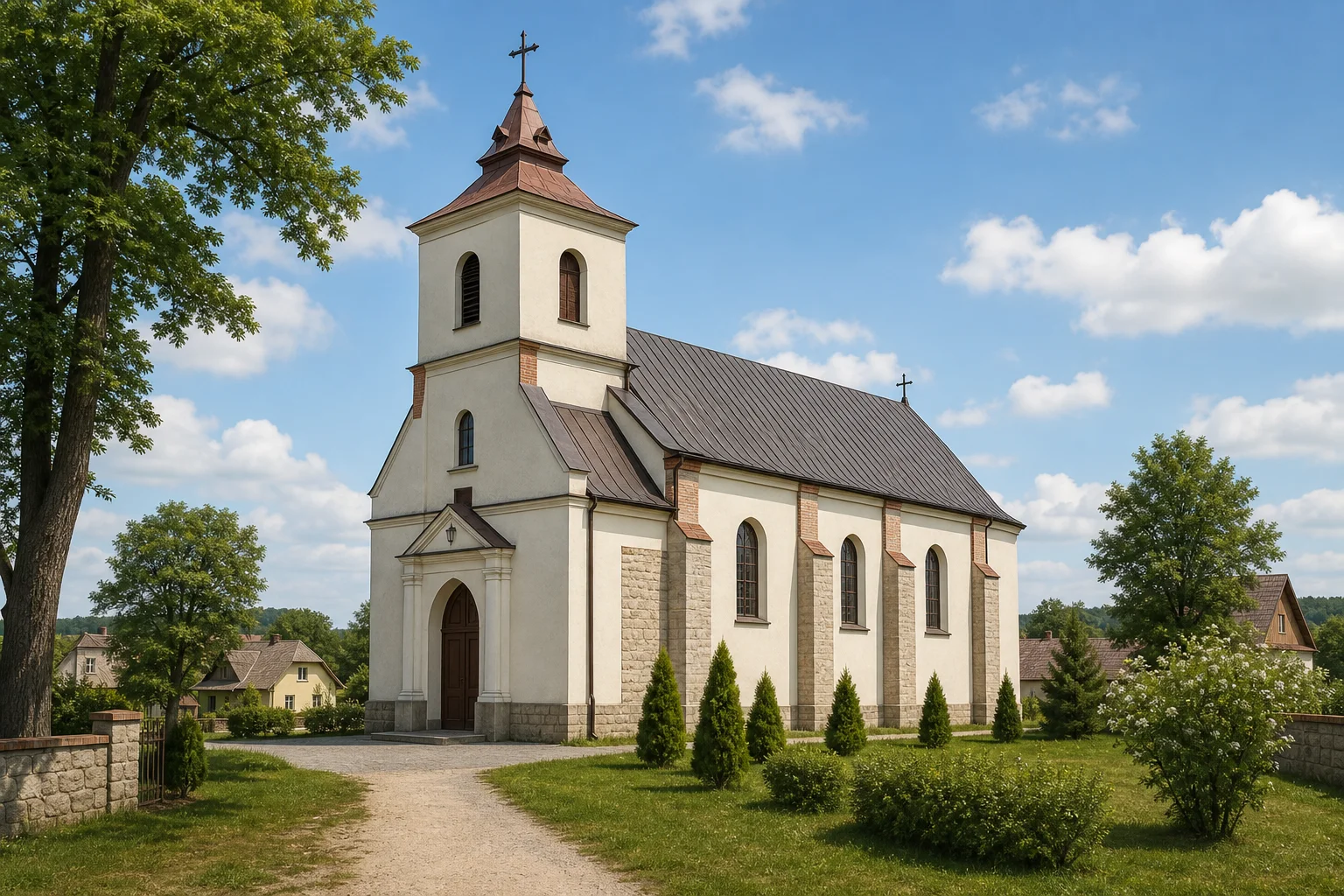 Крупово. Костел Святой Троицы