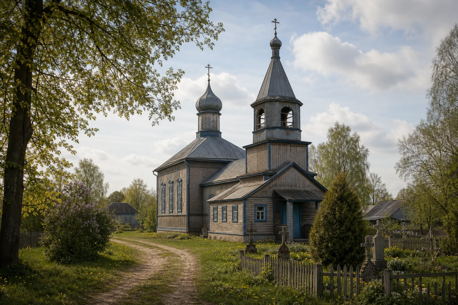 Кукляны, церковь старообрядческая Успенская (дерев.)