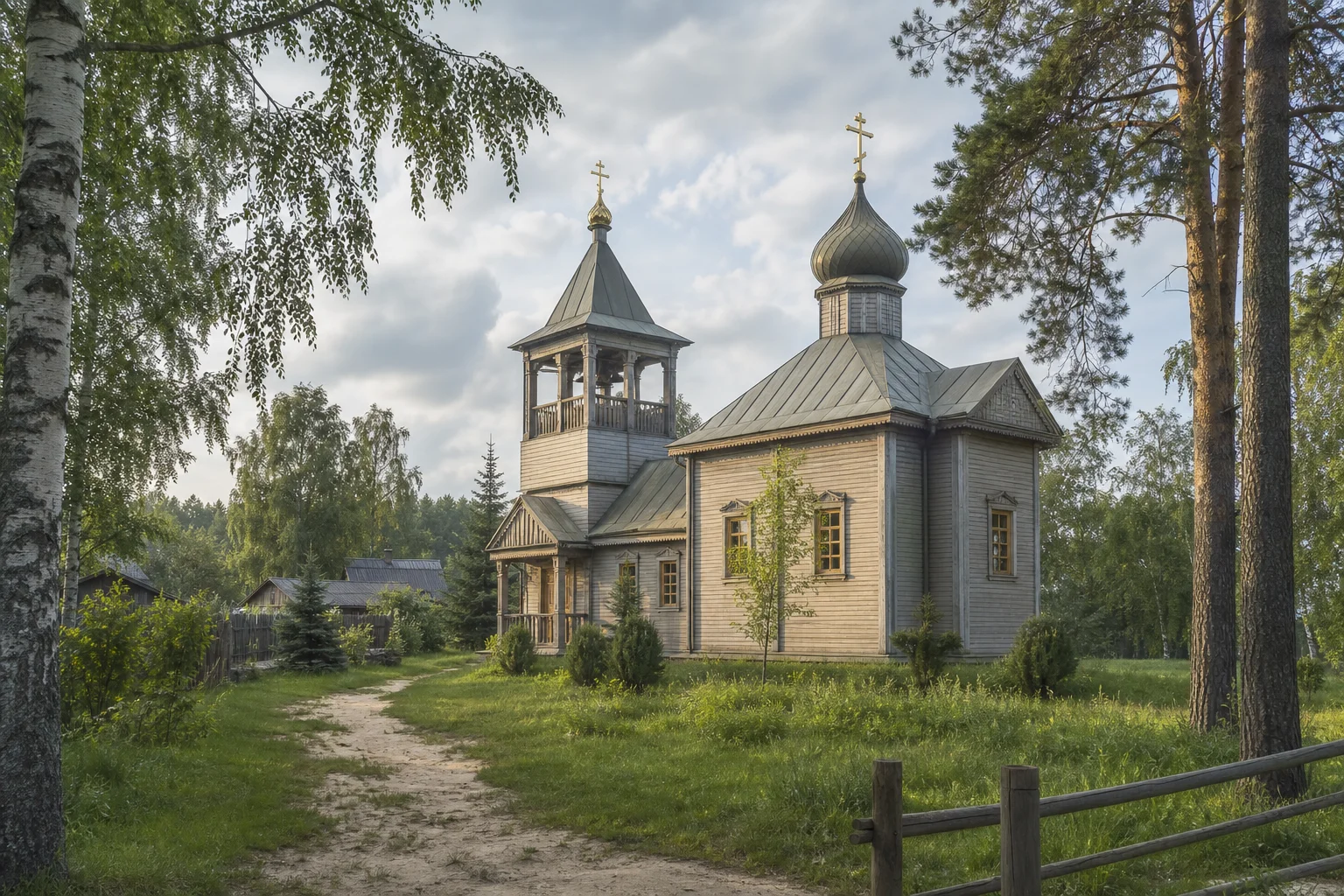 Купятичи, церковь св. Николая (дерев.)