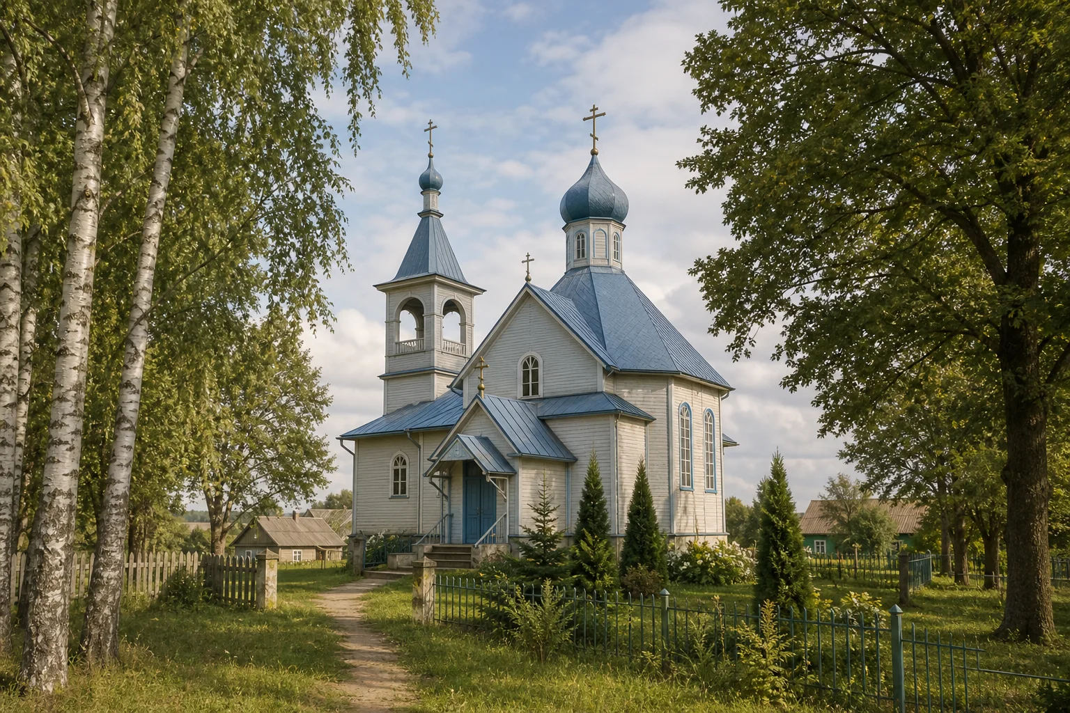 Лаша, церковь св. Николая (дерев.)