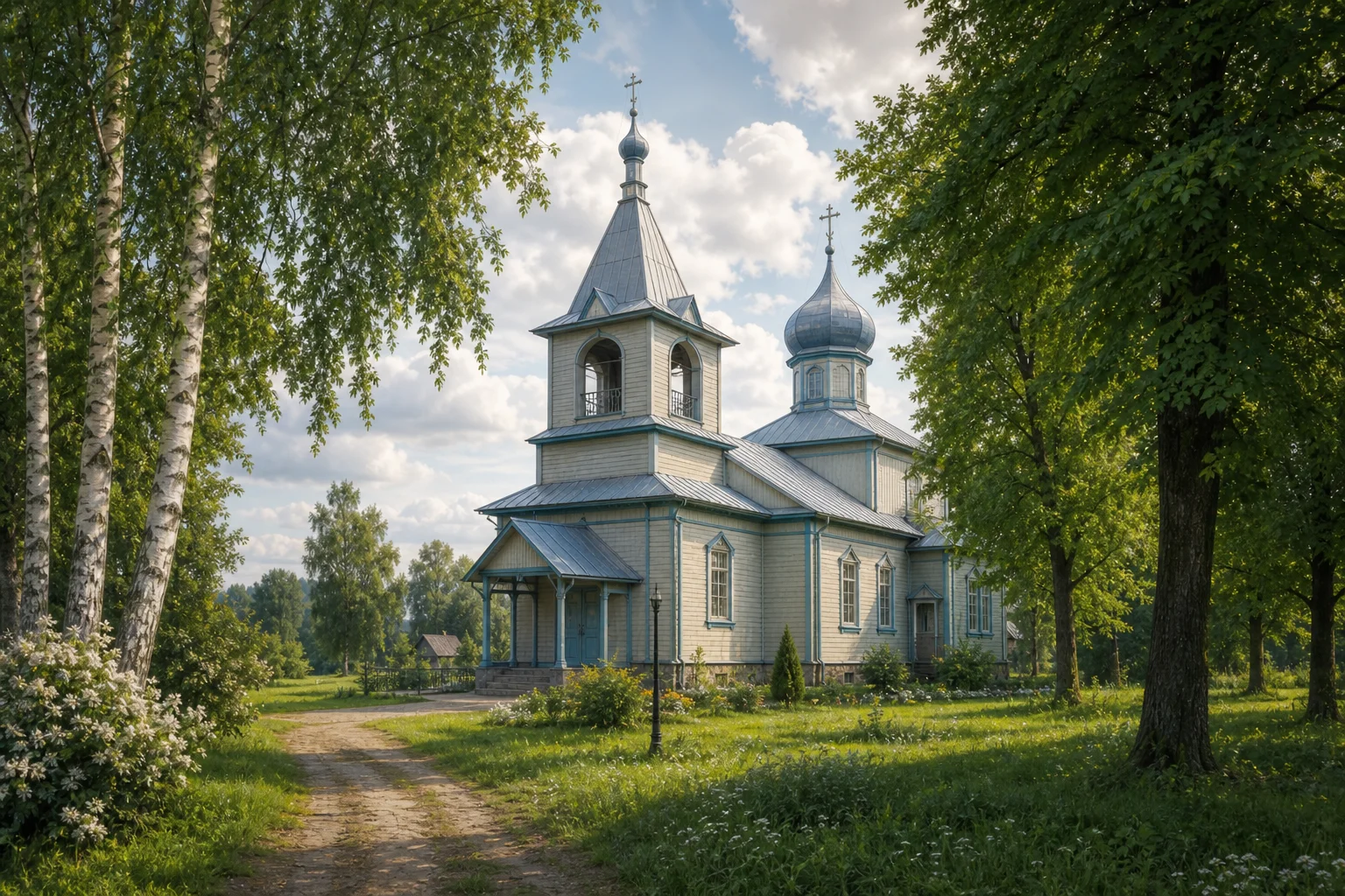 Ленино. Церковь Святителя Николая Чудотворца