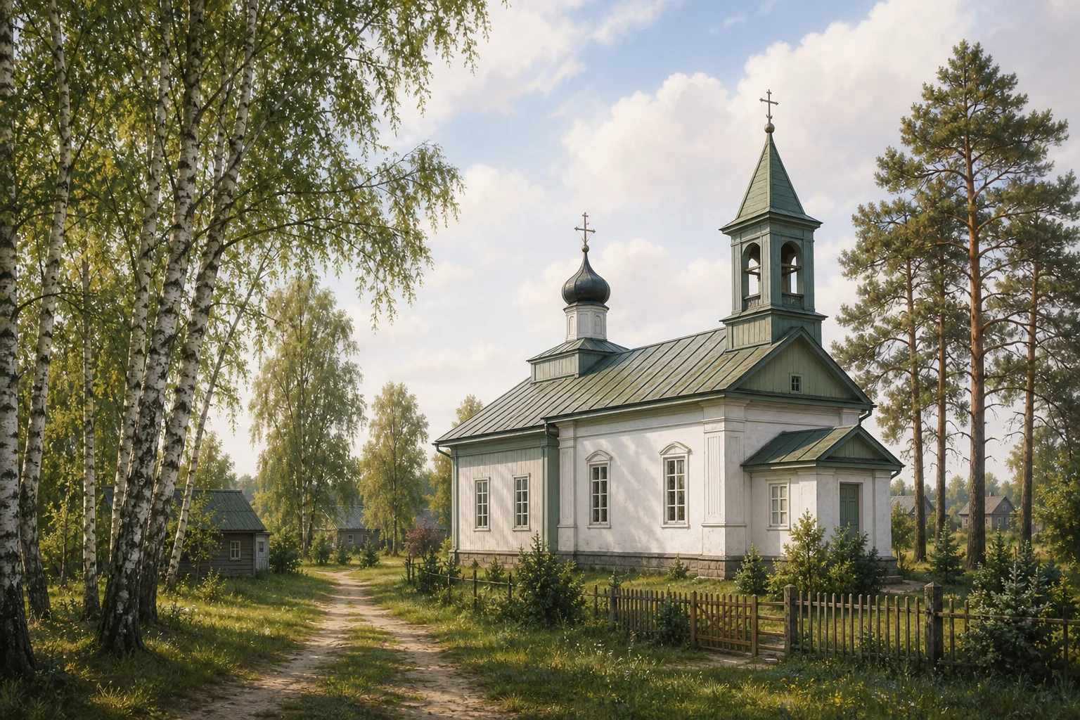 Лещиново. Церковь Троицкая старообрядческая
