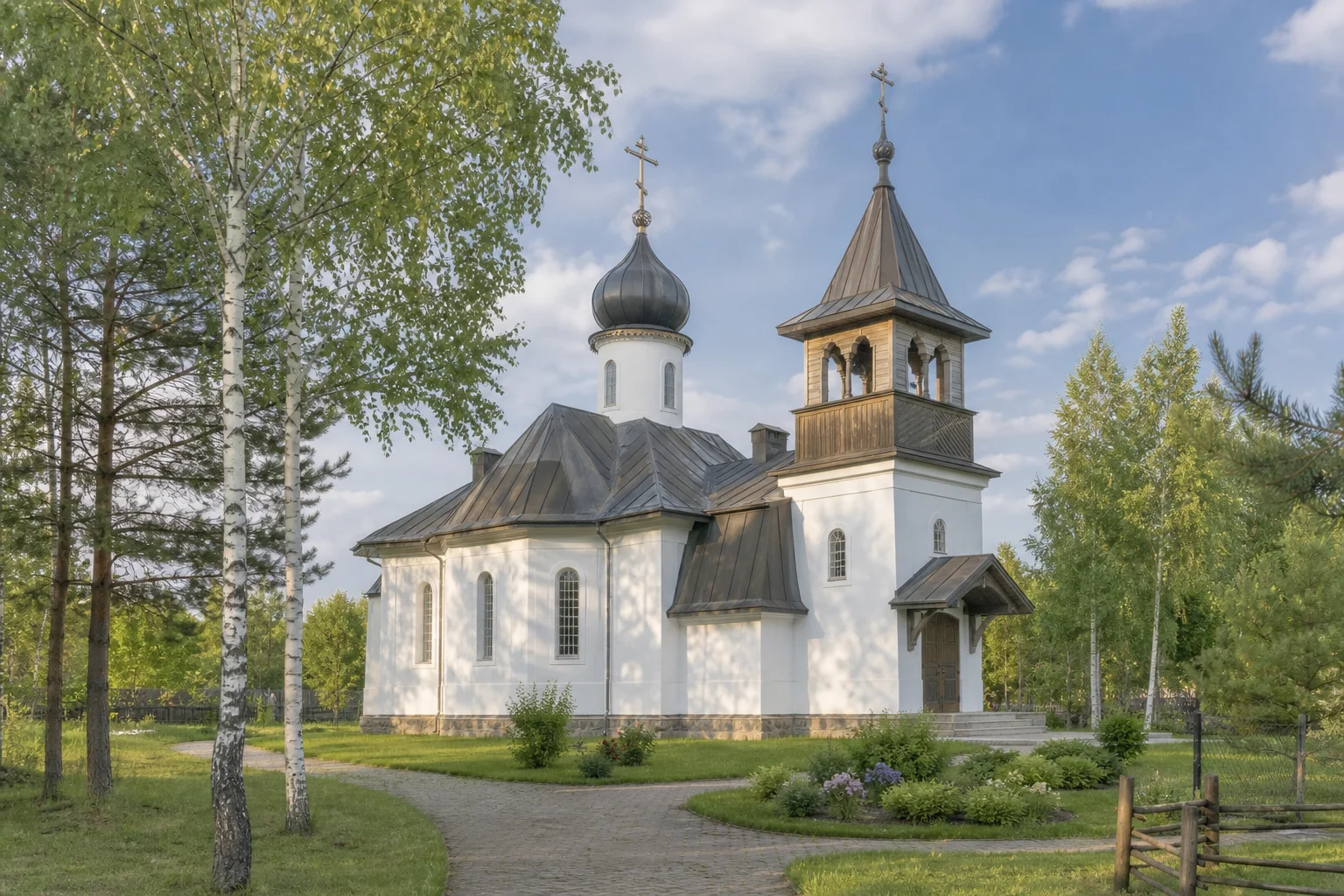 Лесной, церковь Благовещенская