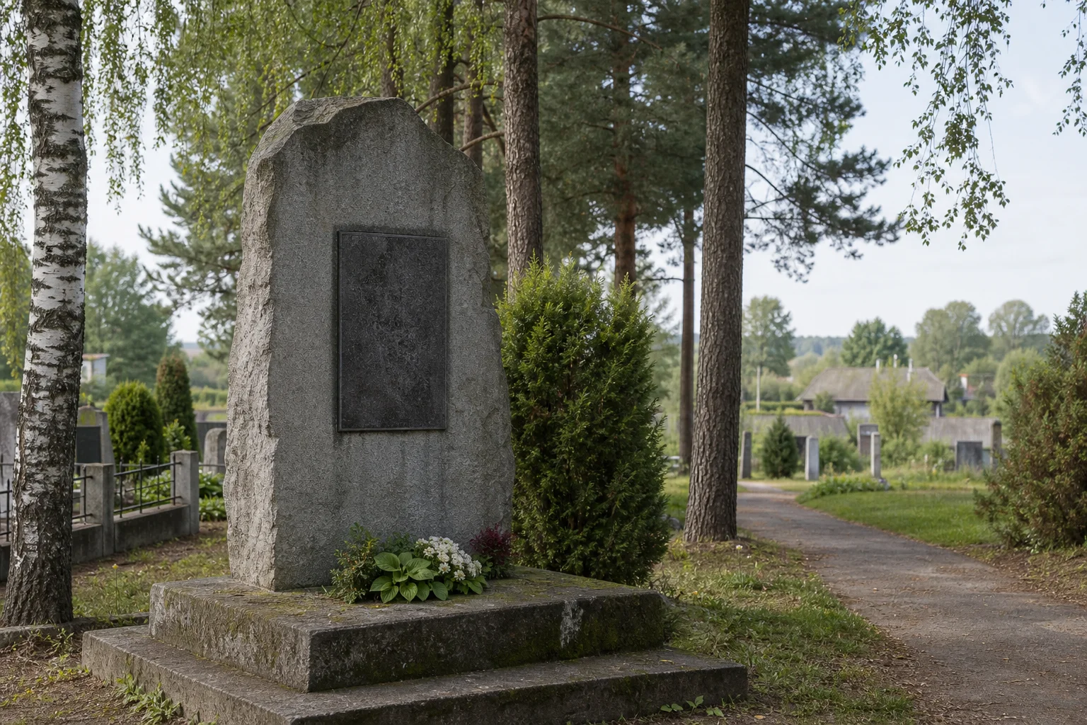 Липляны. Могила Язепа Дроздовича