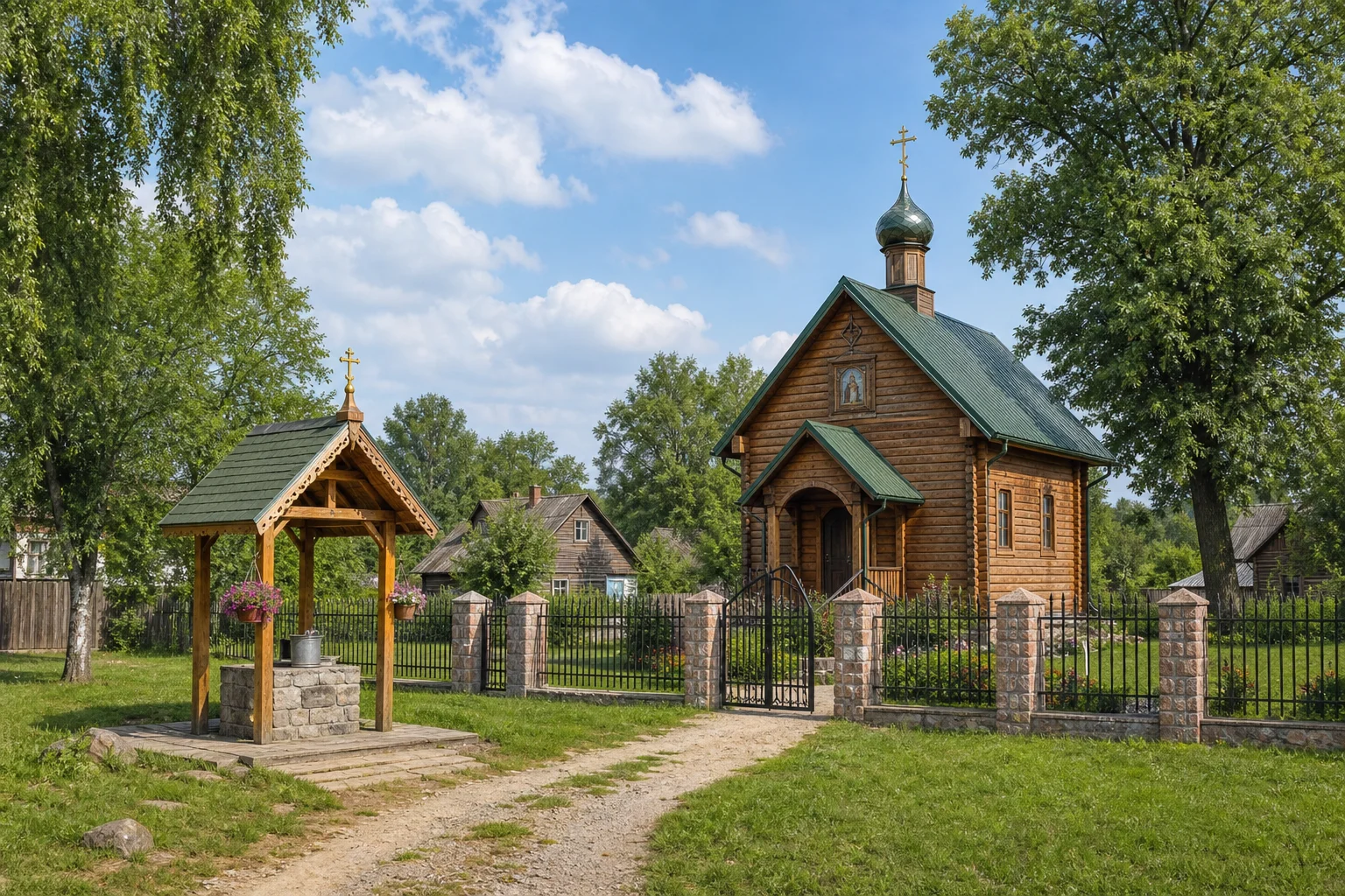 Ляховцы, часовня правосл. св. Николая (дерев.)