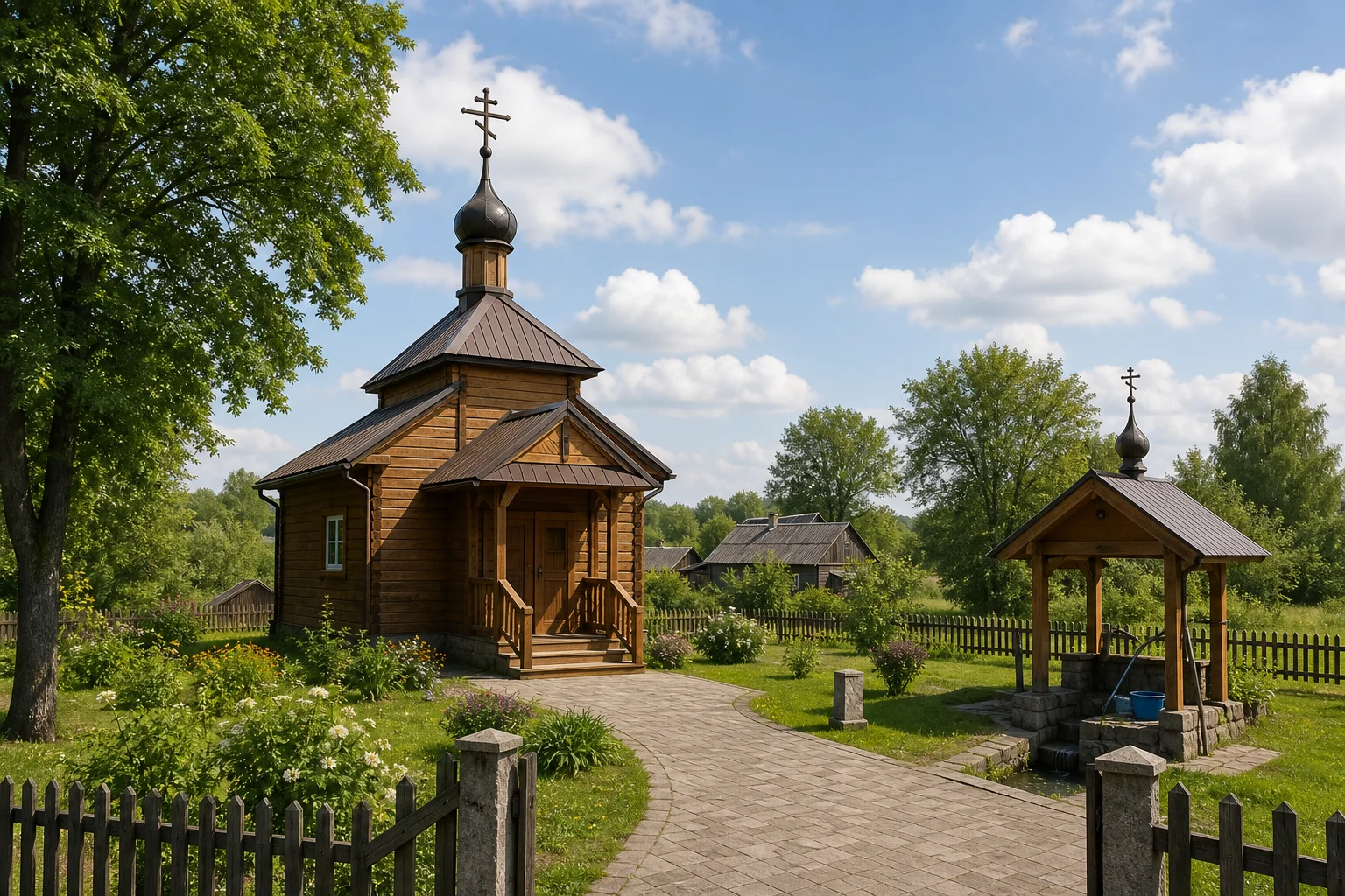 Ляховичи, часовня (дерев.)