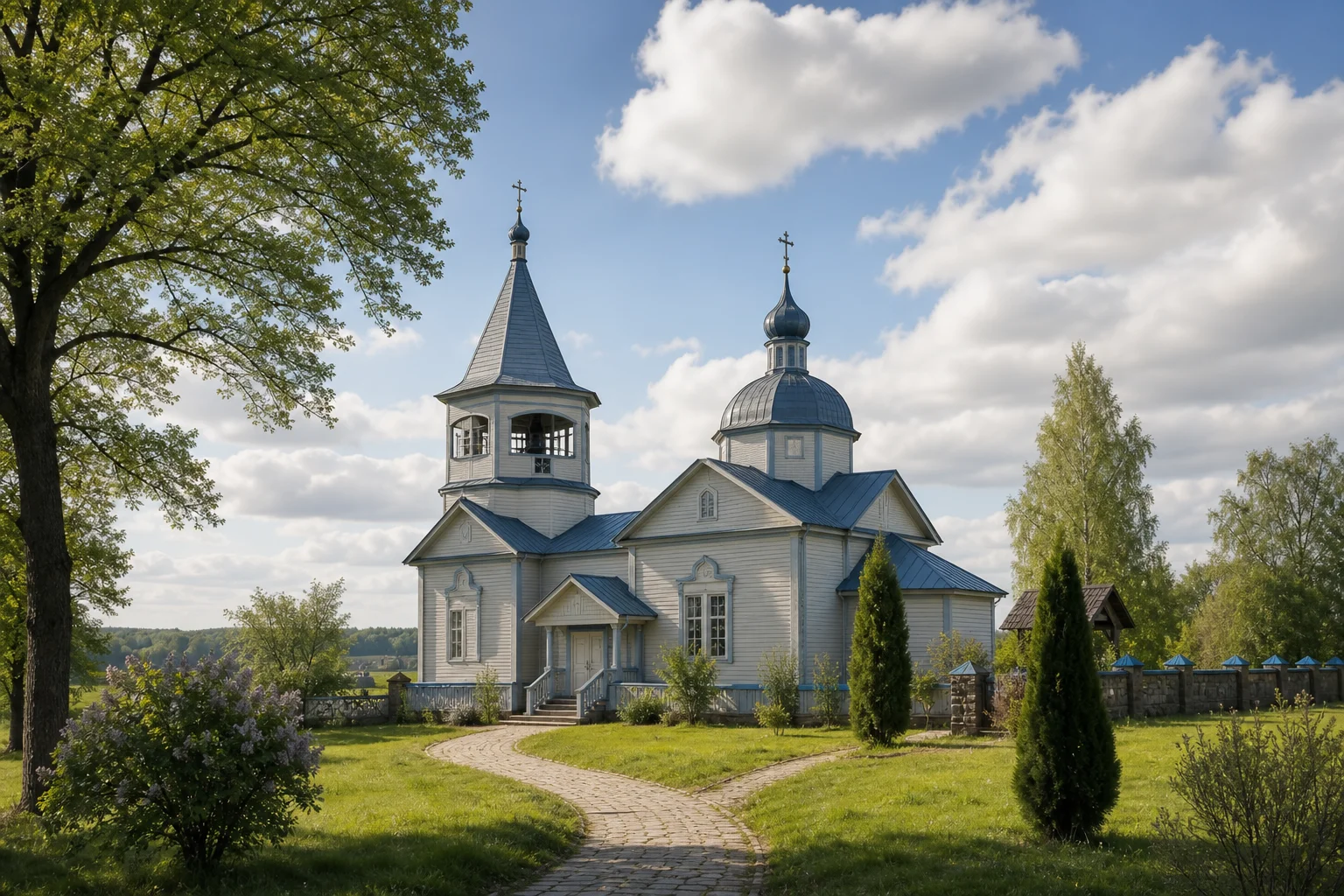 Мал. Щитники, церковь Покровская