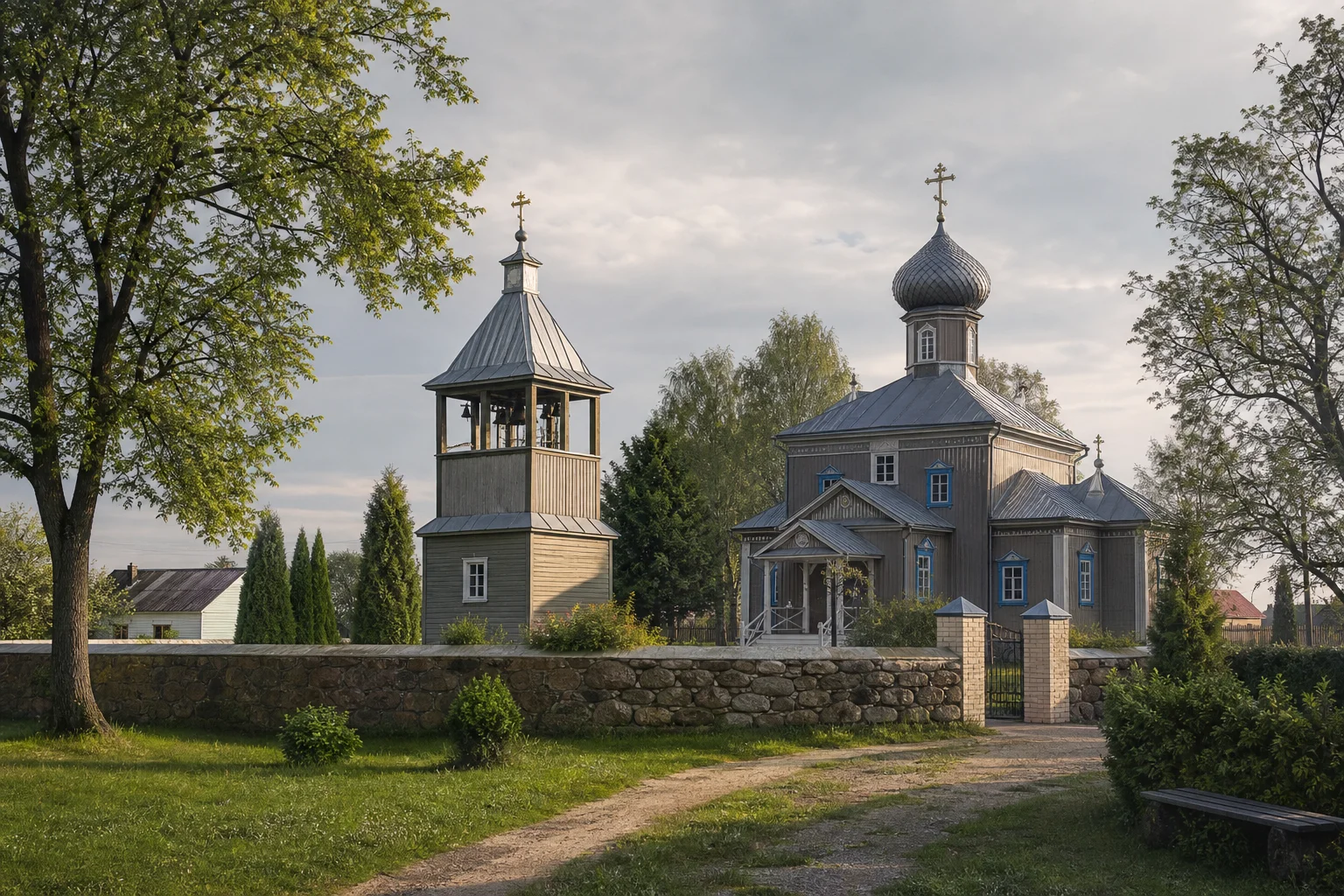 Мальковичи, церковь св. Николая (дерев.)