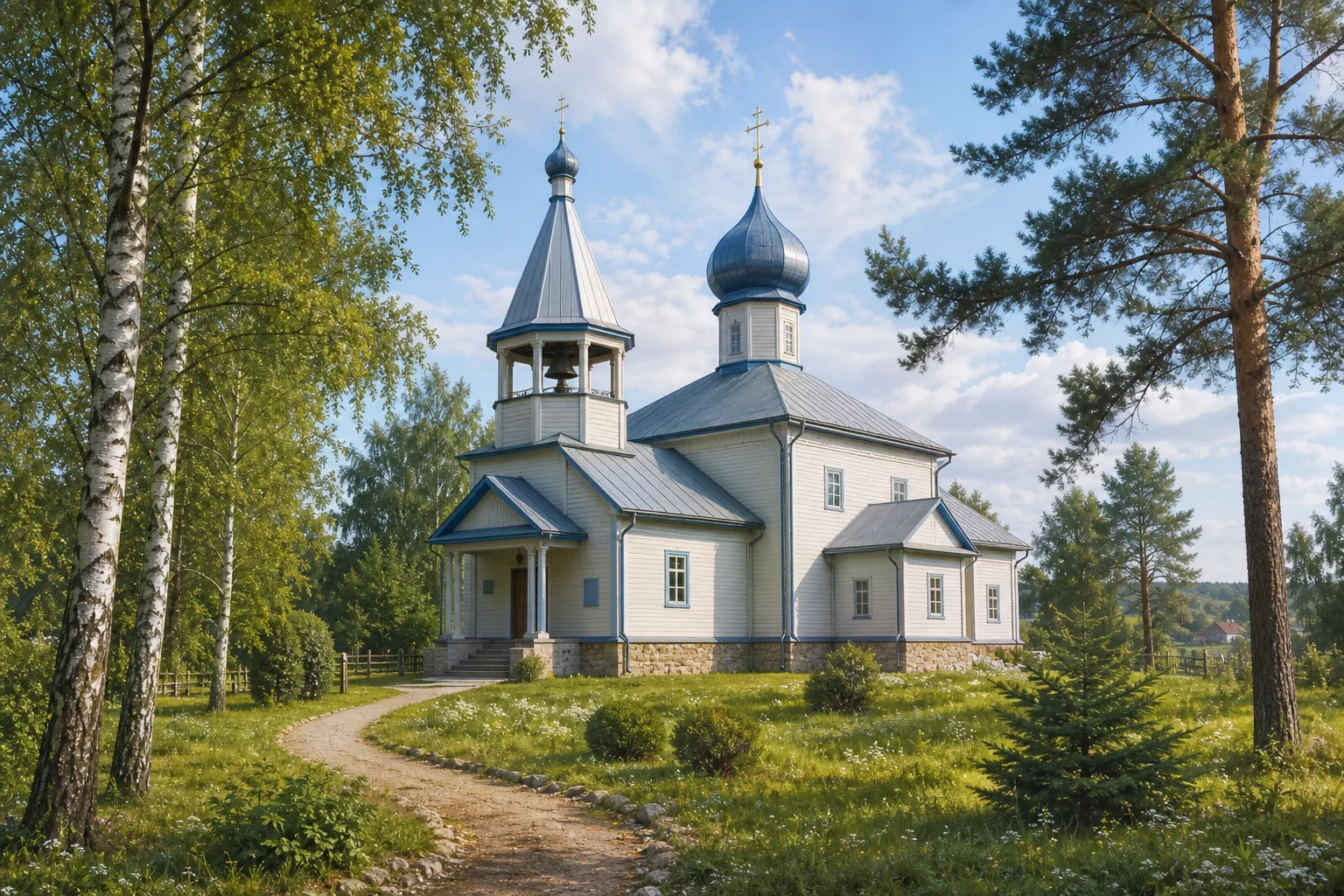 Маньковичи, церковь Успенская