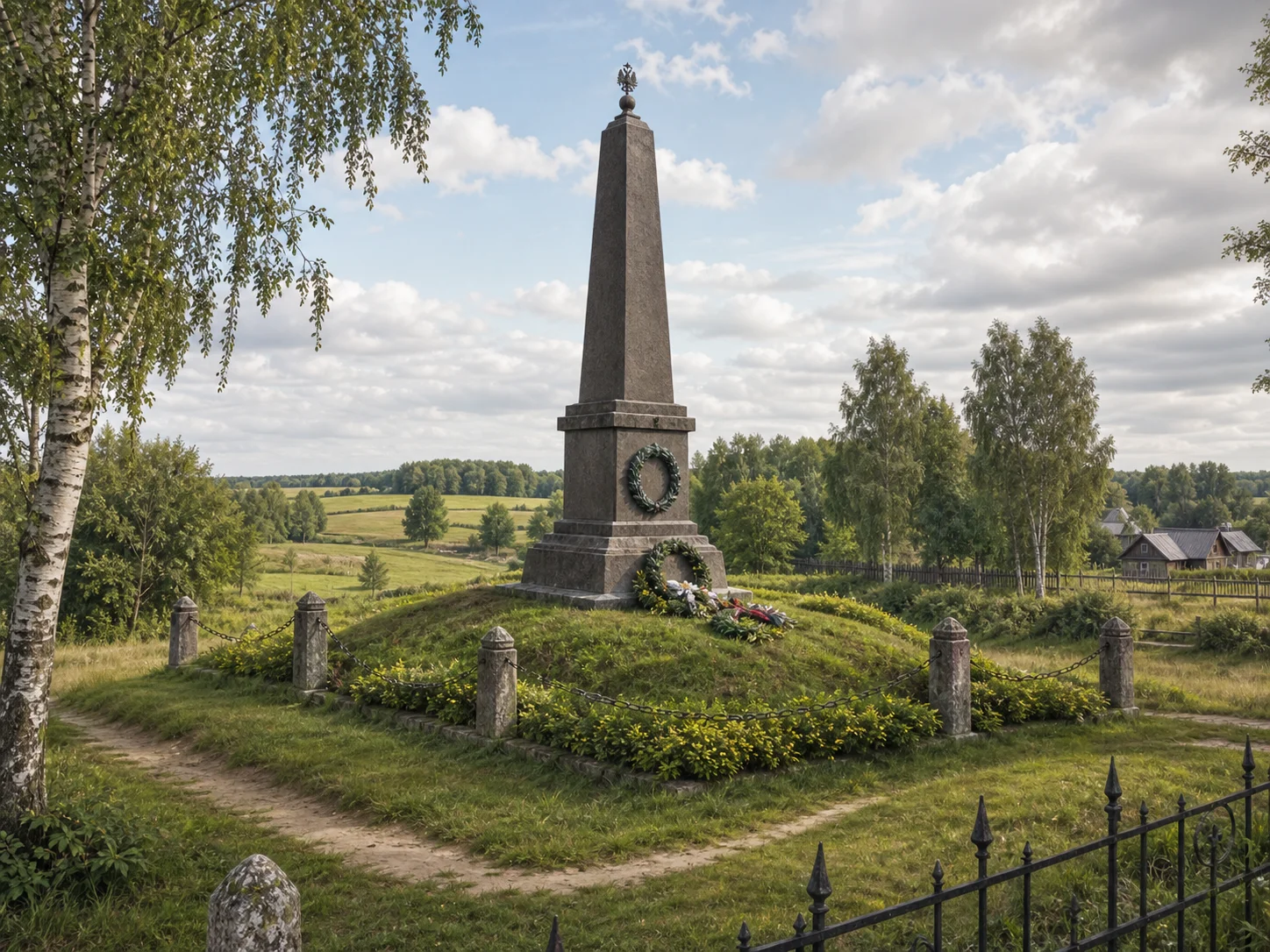 Мемориал в память о войне 1812 г. в Островно