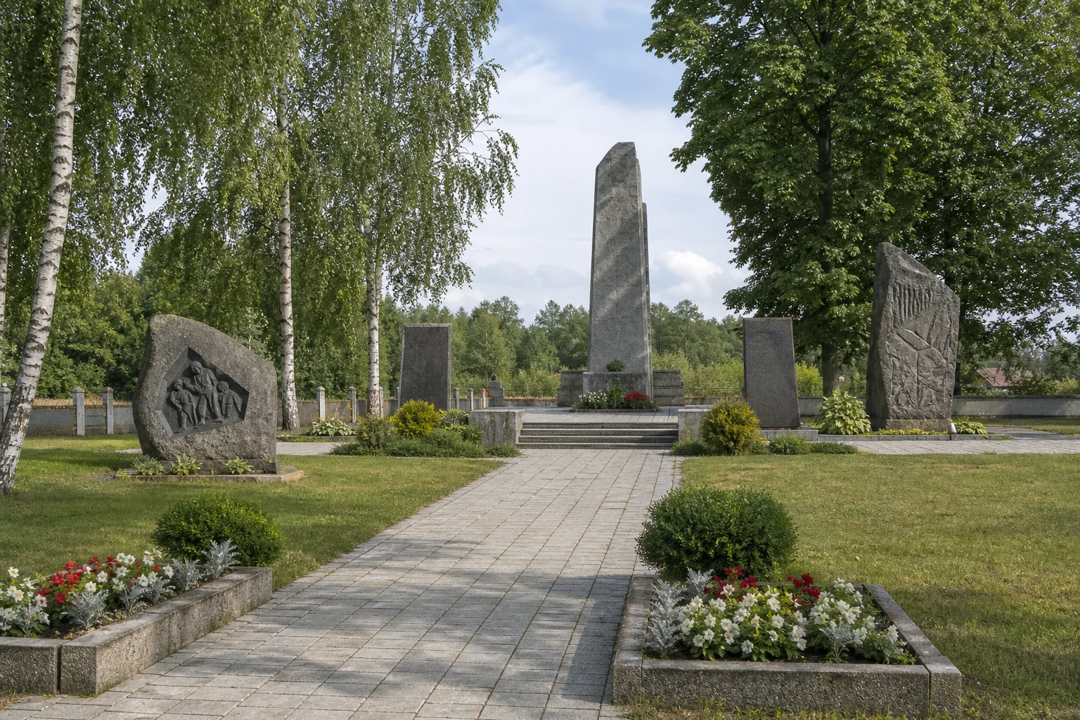 Мемориальная доска партизанам