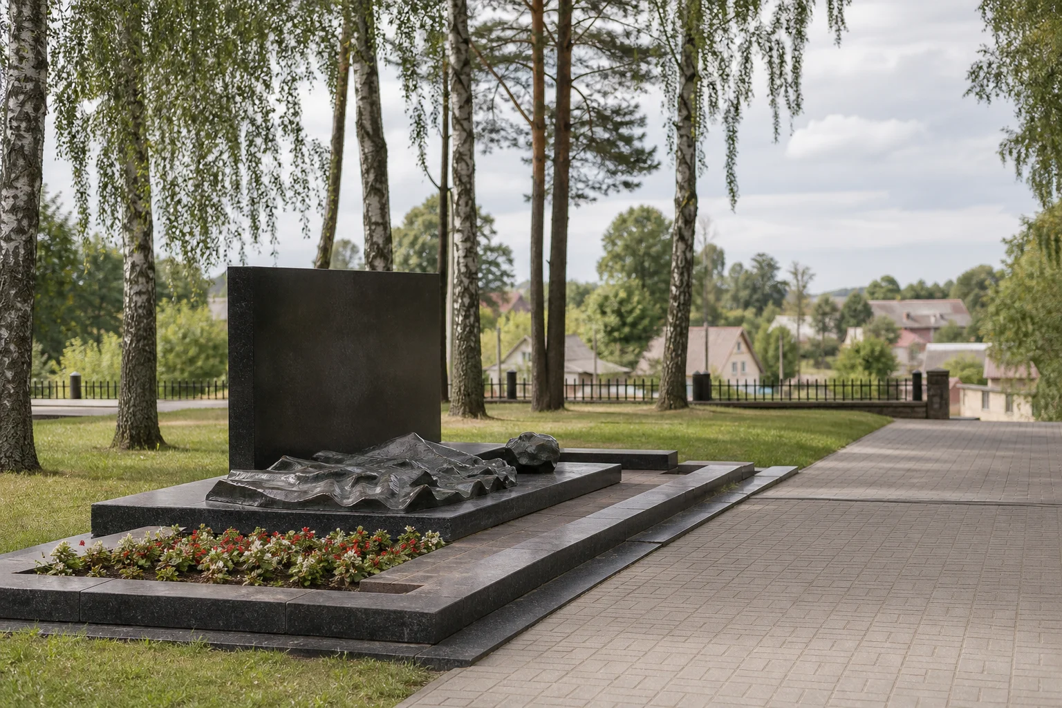Место захоронения жертв фашизма