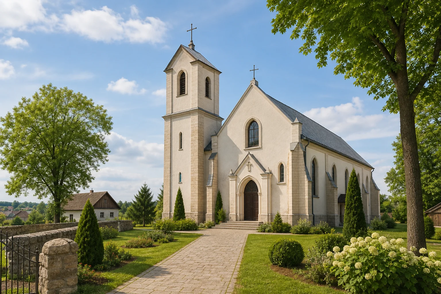 Межиречи, костел Благовещенский