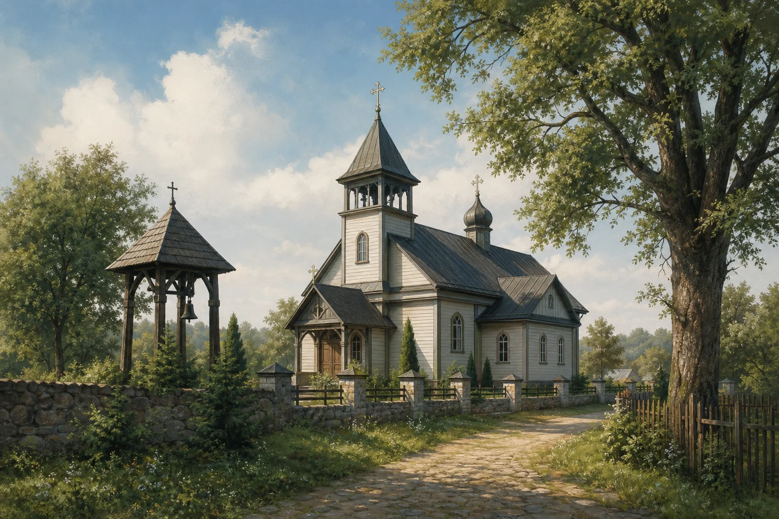 Михайловщина, церковь св. Ильи