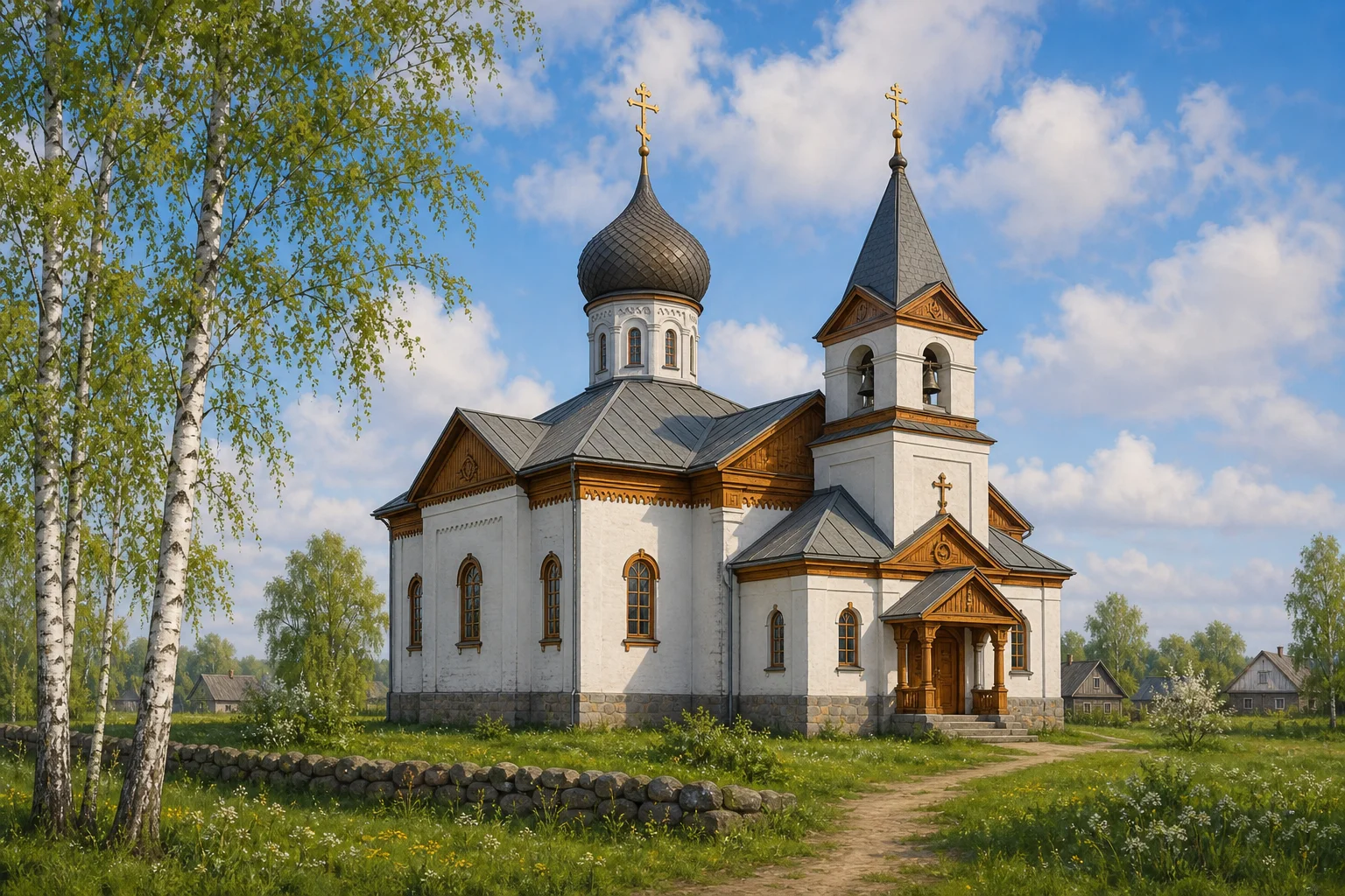 Михайловская церковь в Рубеле